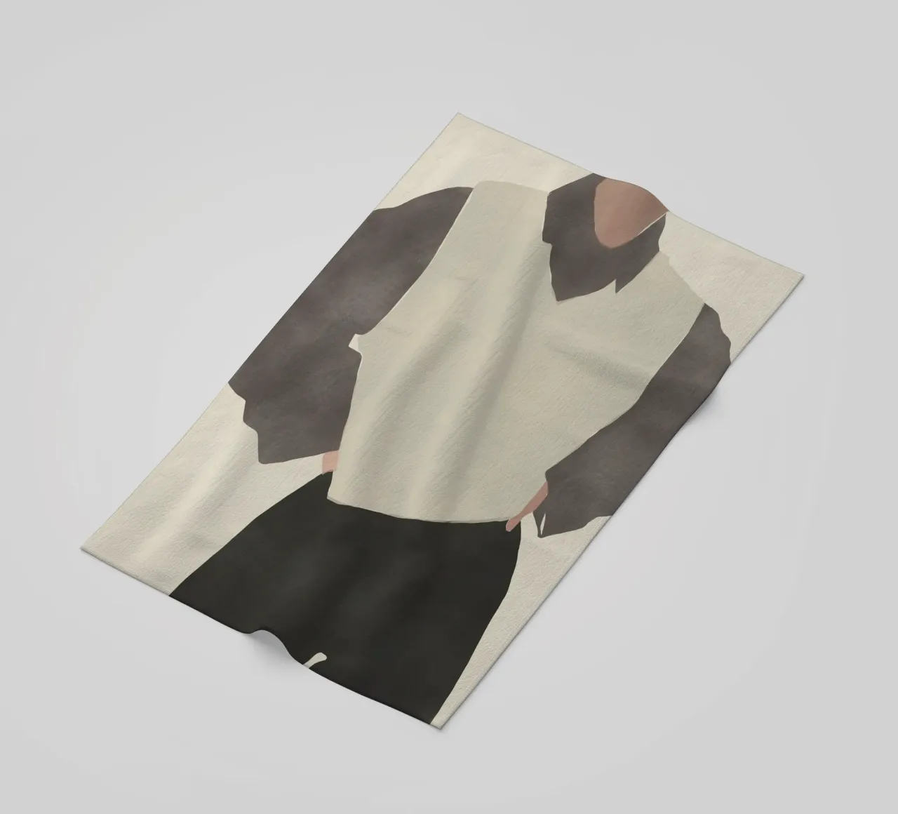 Moda figura 04 telo mare da Little Dean