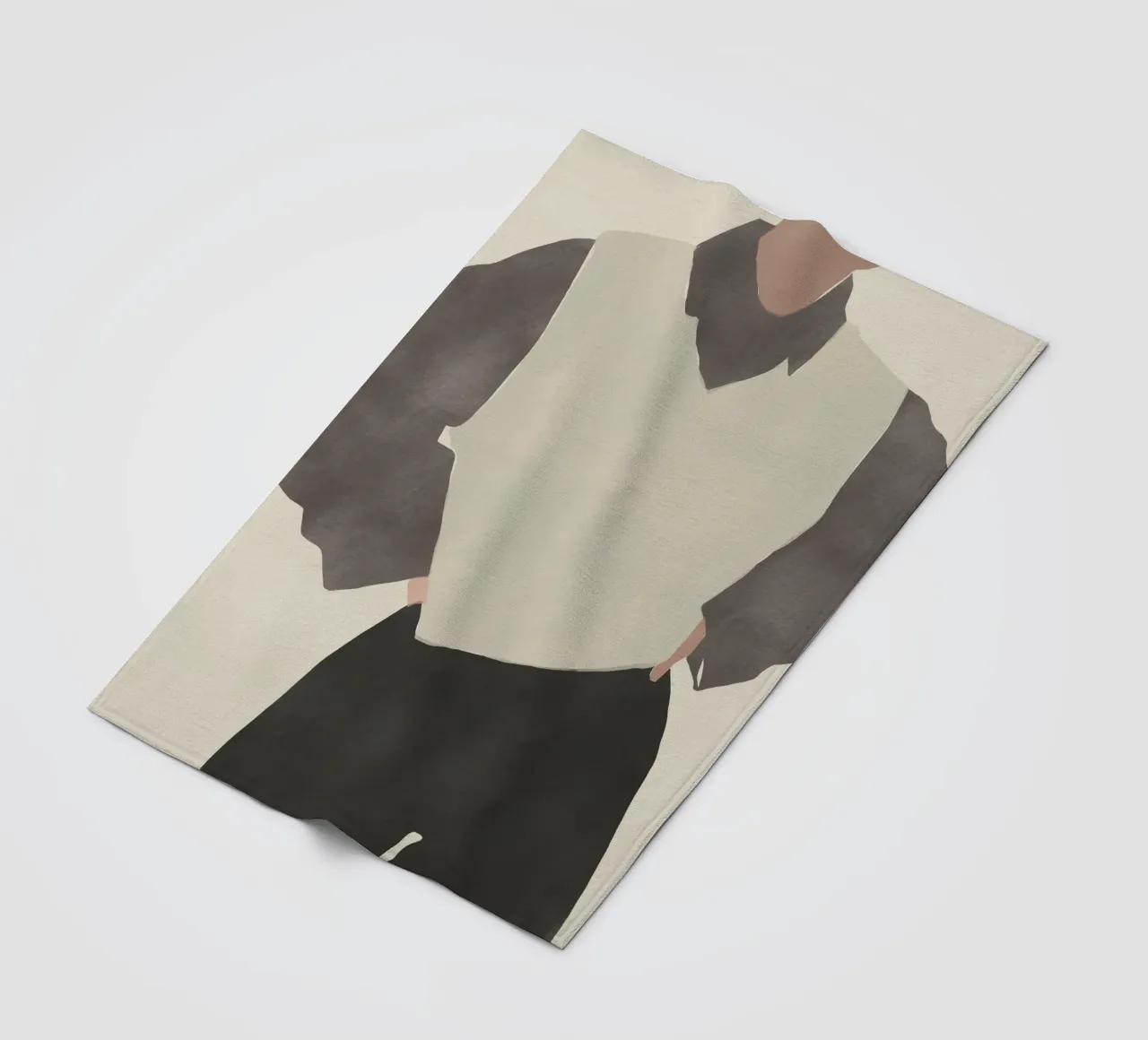 Moda figura 04 coperta in pile da Little Dean