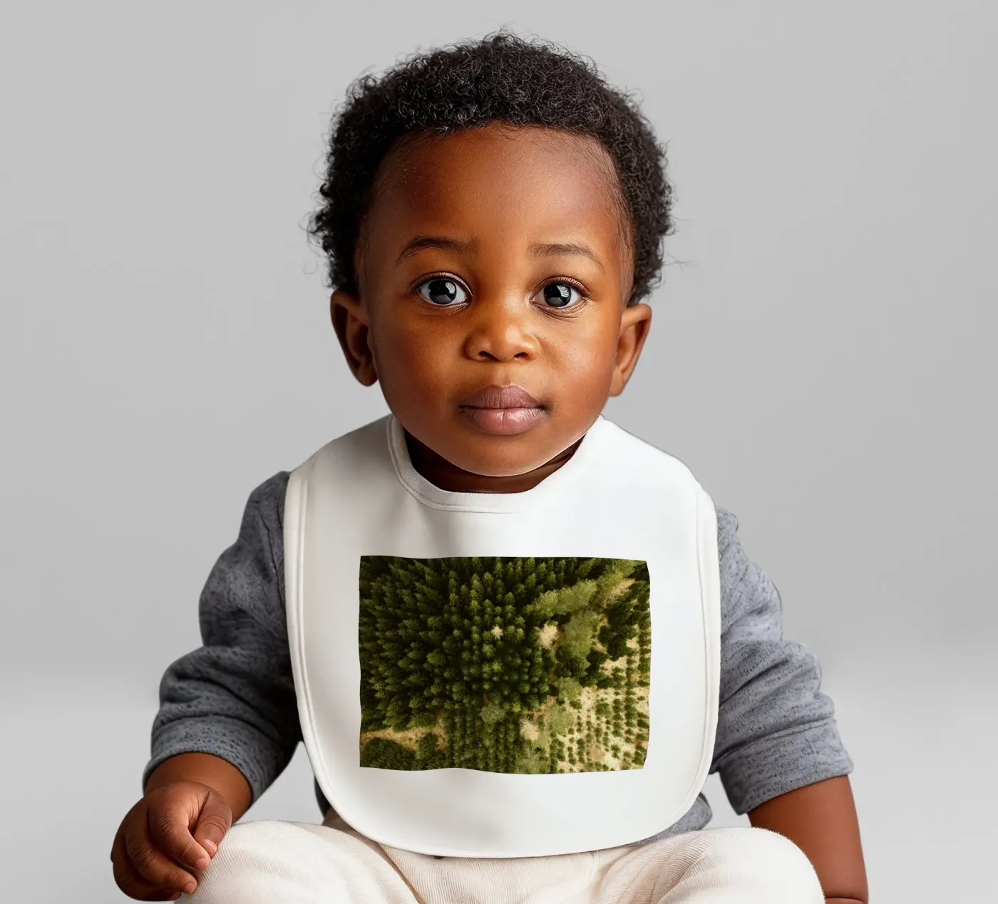 bosbomen baby slabbetje van Earthly Visions