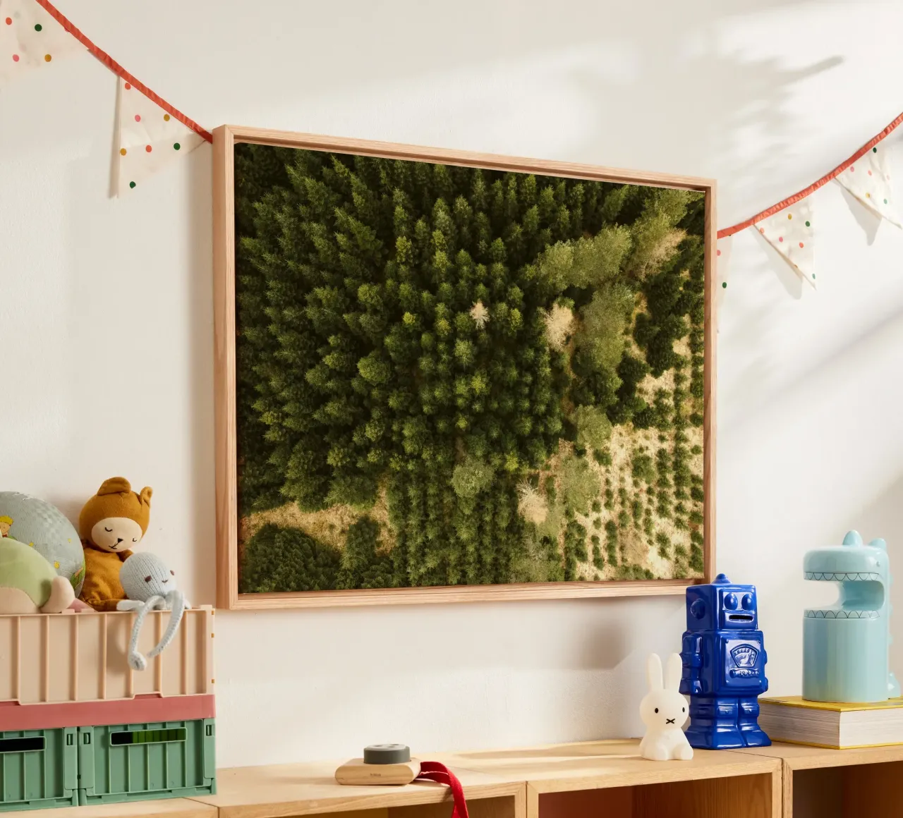 forest trees acrylic glass by Earthly Visions