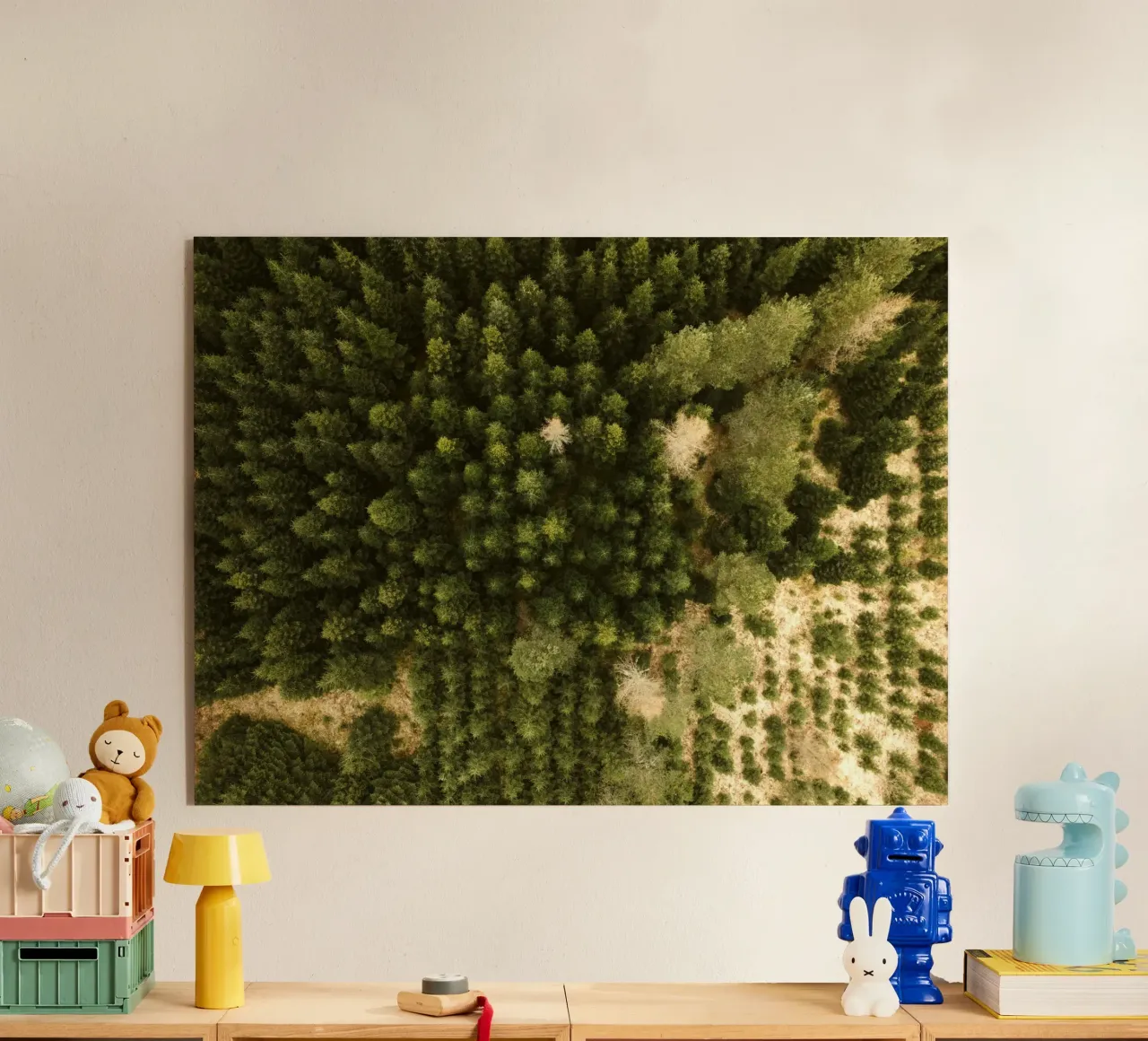 forest trees acrylic glass by Earthly Visions
