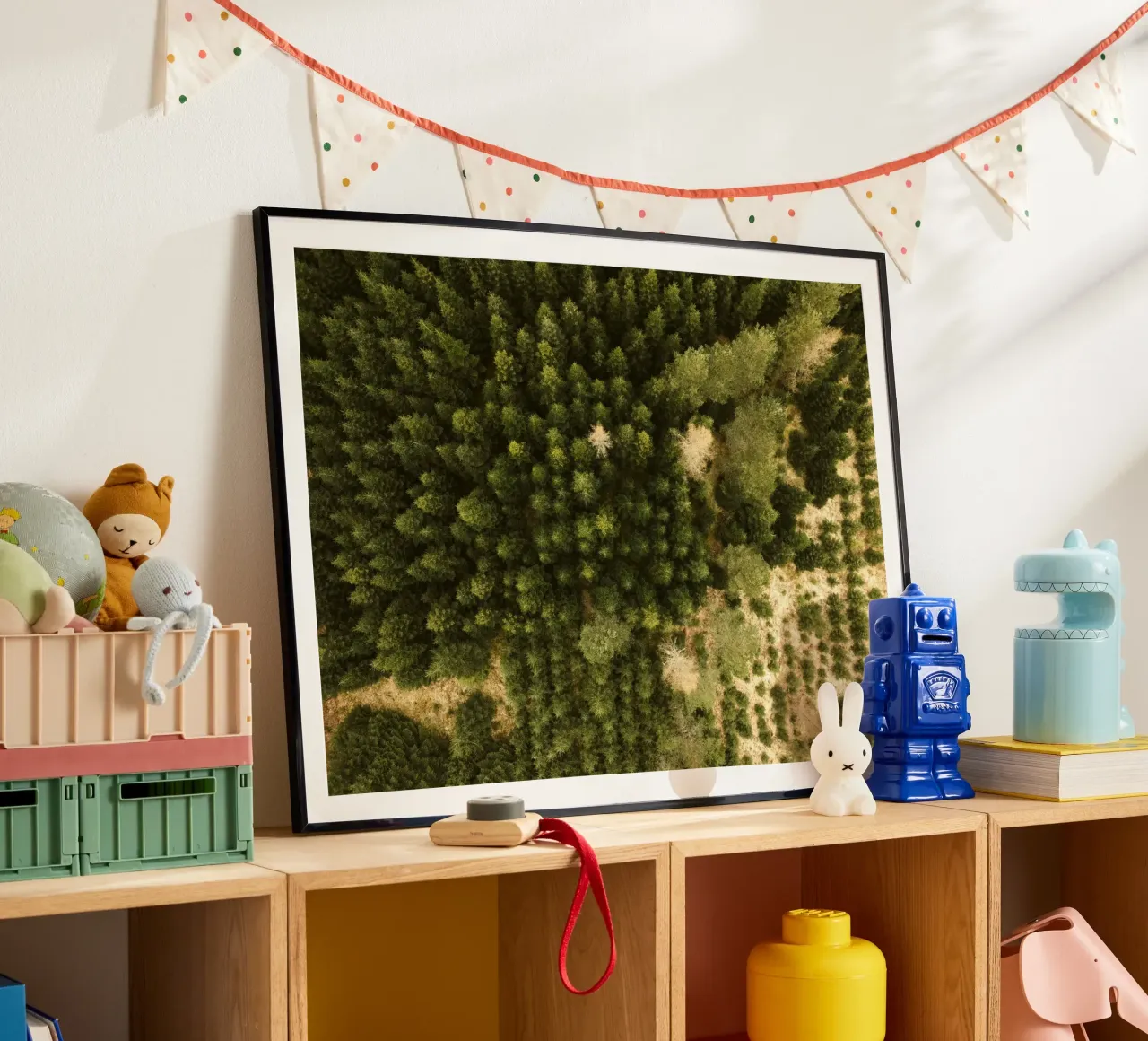 Waldbäume Poster von Earthly Visions