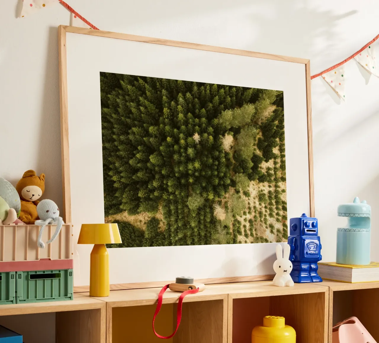 Waldbäume Poster von Earthly Visions