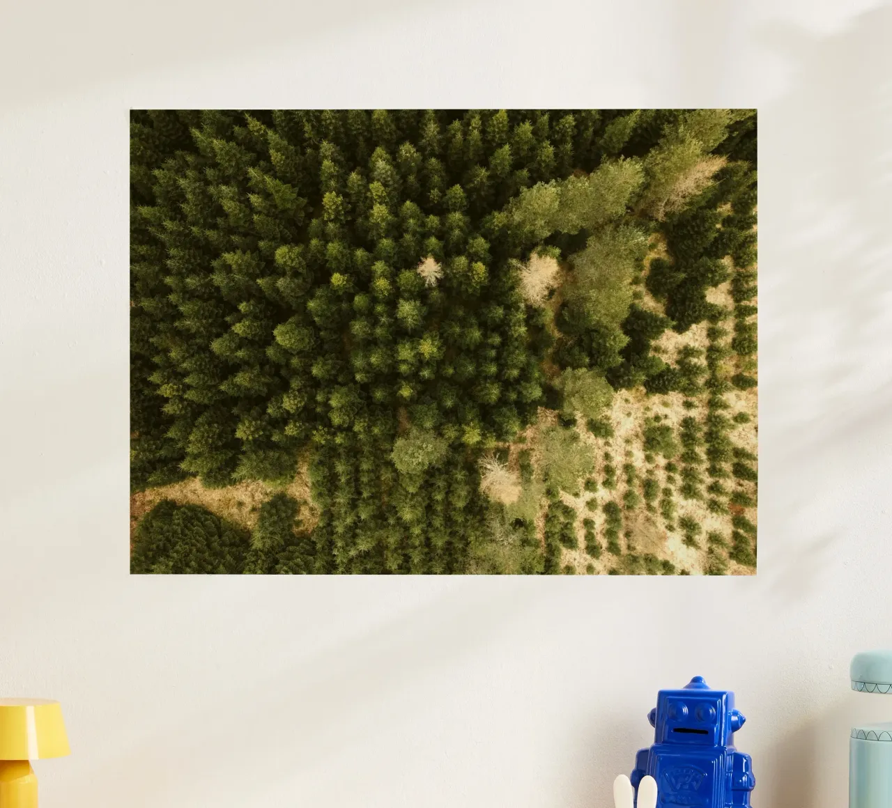 Waldbäume Poster von Earthly Visions