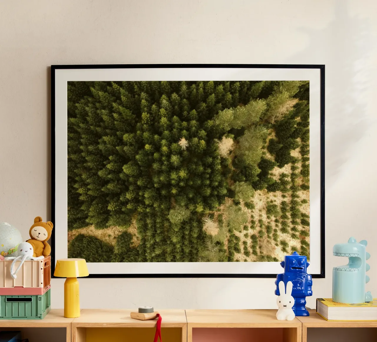 Waldbäume Poster von Earthly Visions