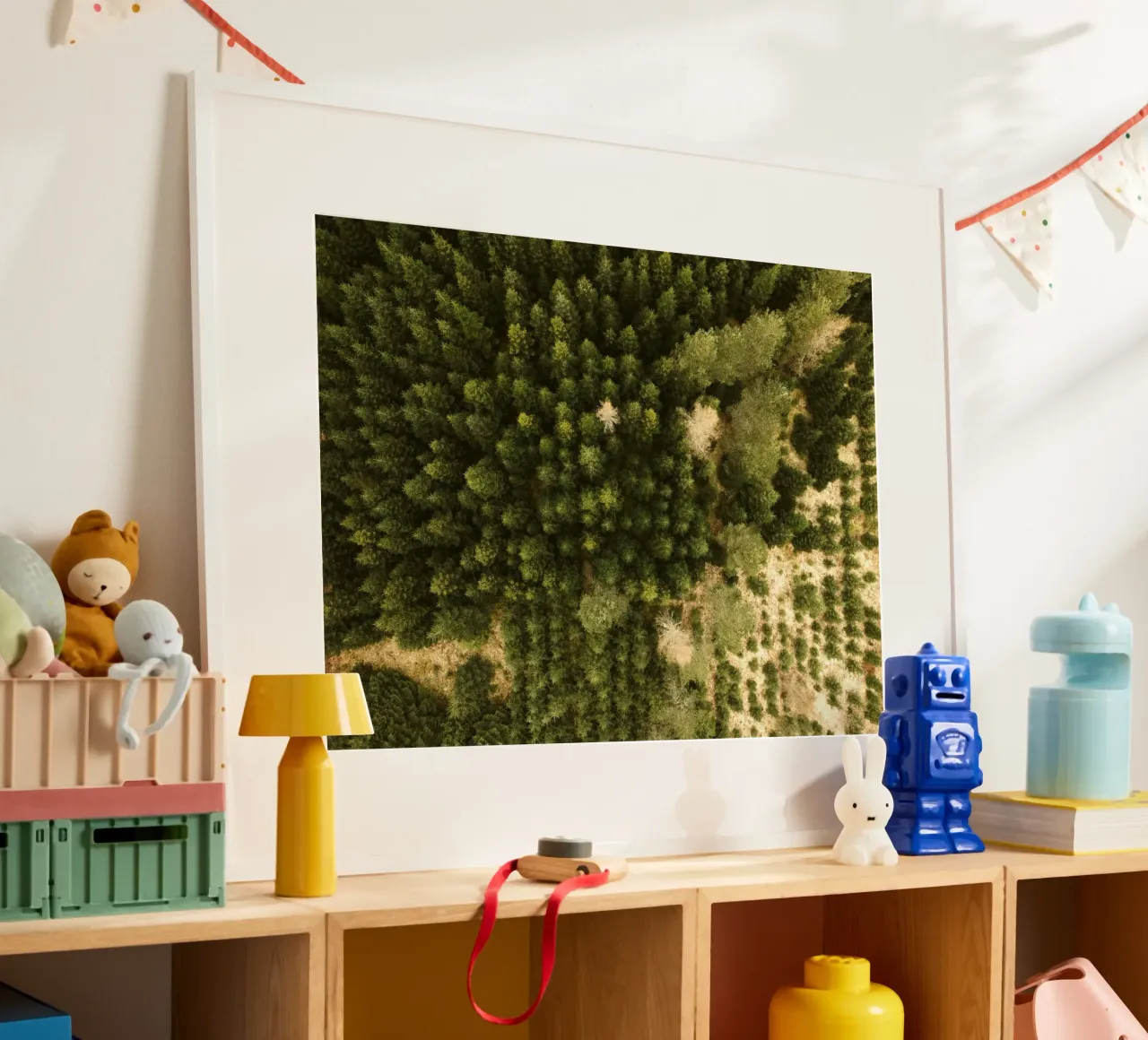 Waldbäume Poster von Earthly Visions