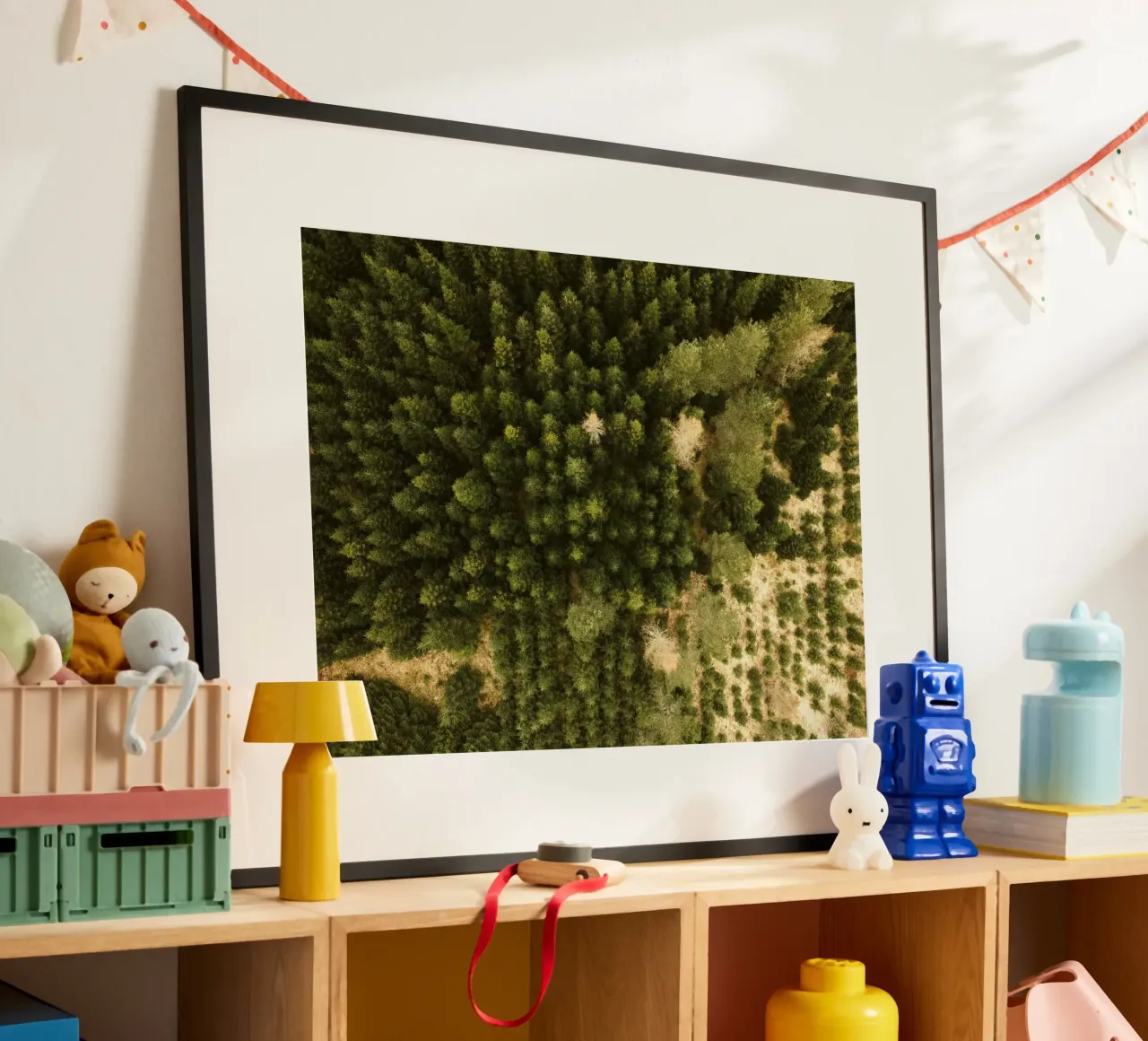 Waldbäume Poster von Earthly Visions