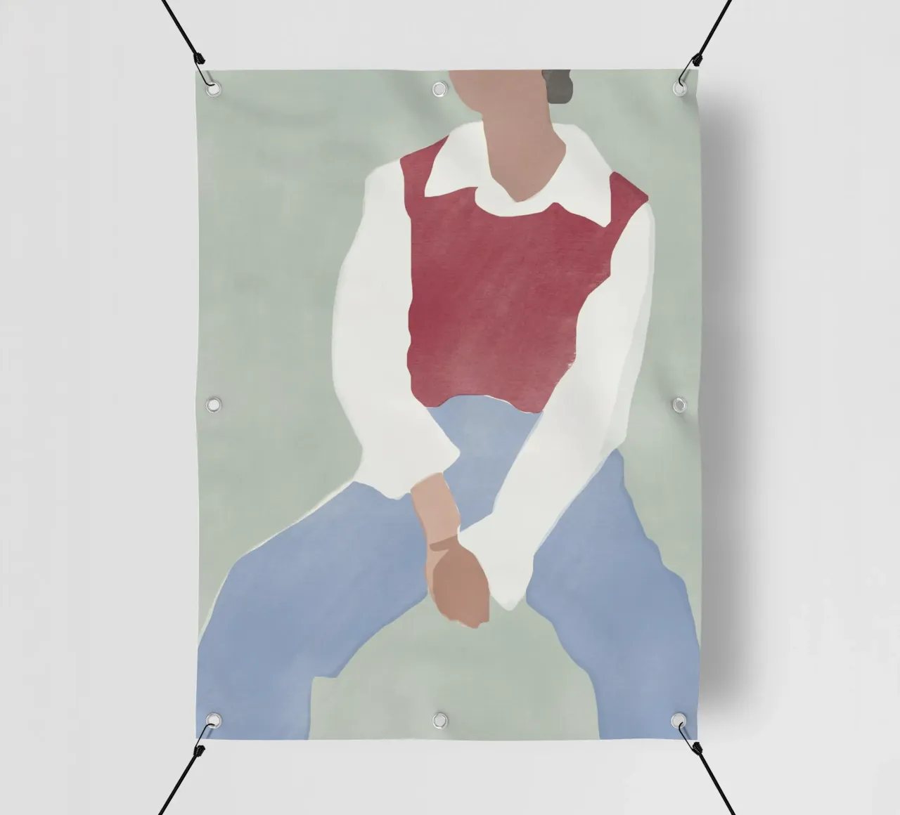 Moda figura 05 telo in pvc da Little Dean