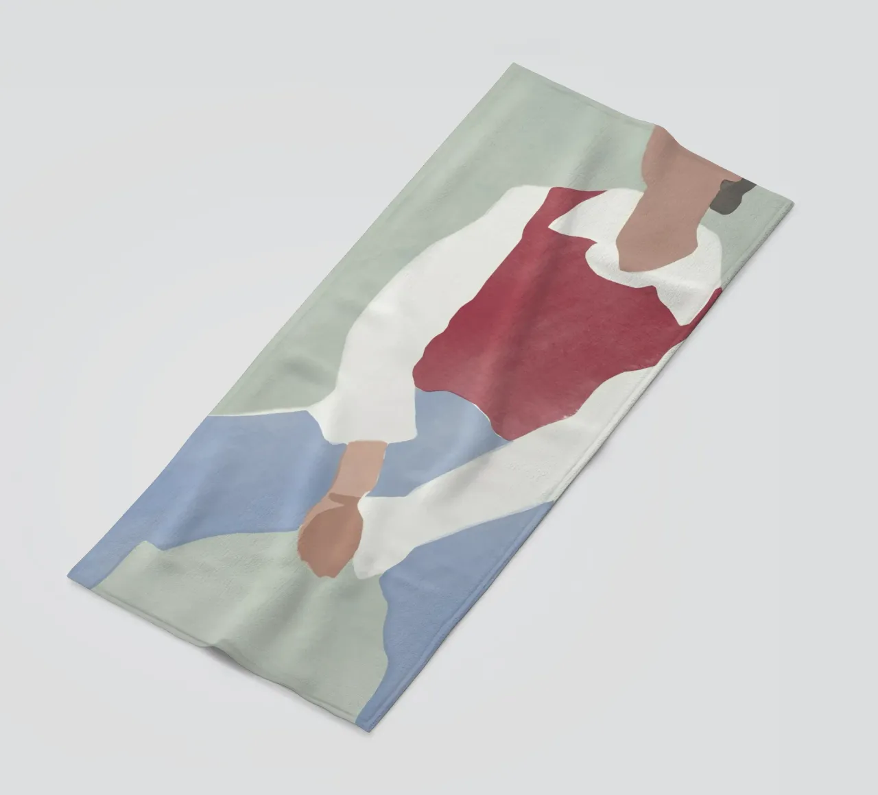 Moda figura 05 telo mare da Little Dean