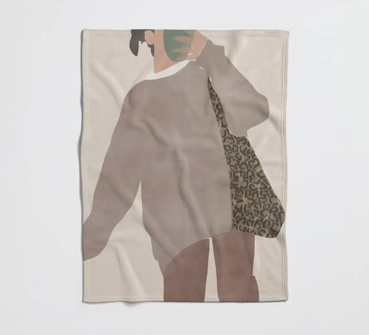 Moda figura 06 coperta in pile da Little Dean