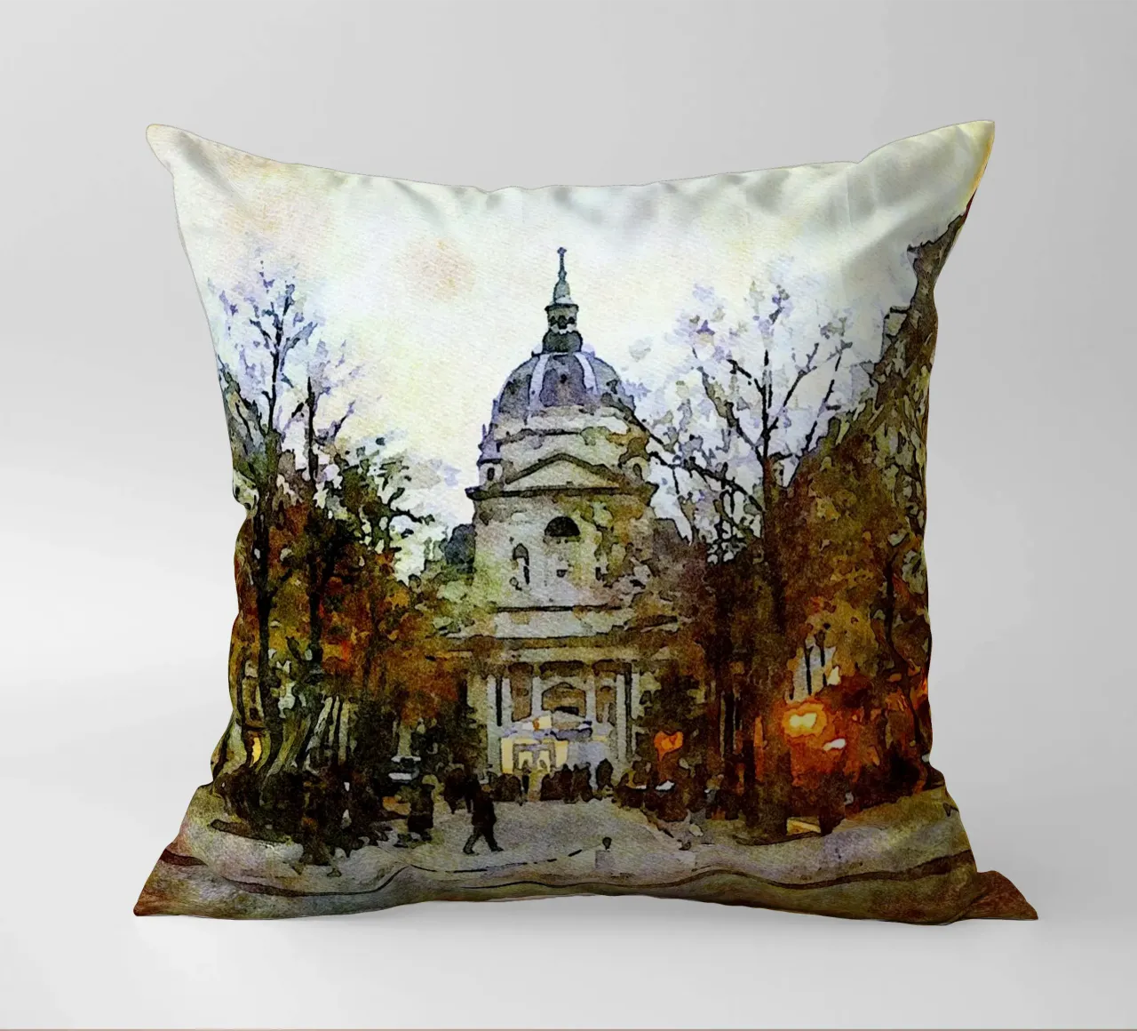 A Parigi cuscino da Massimo Frascogna