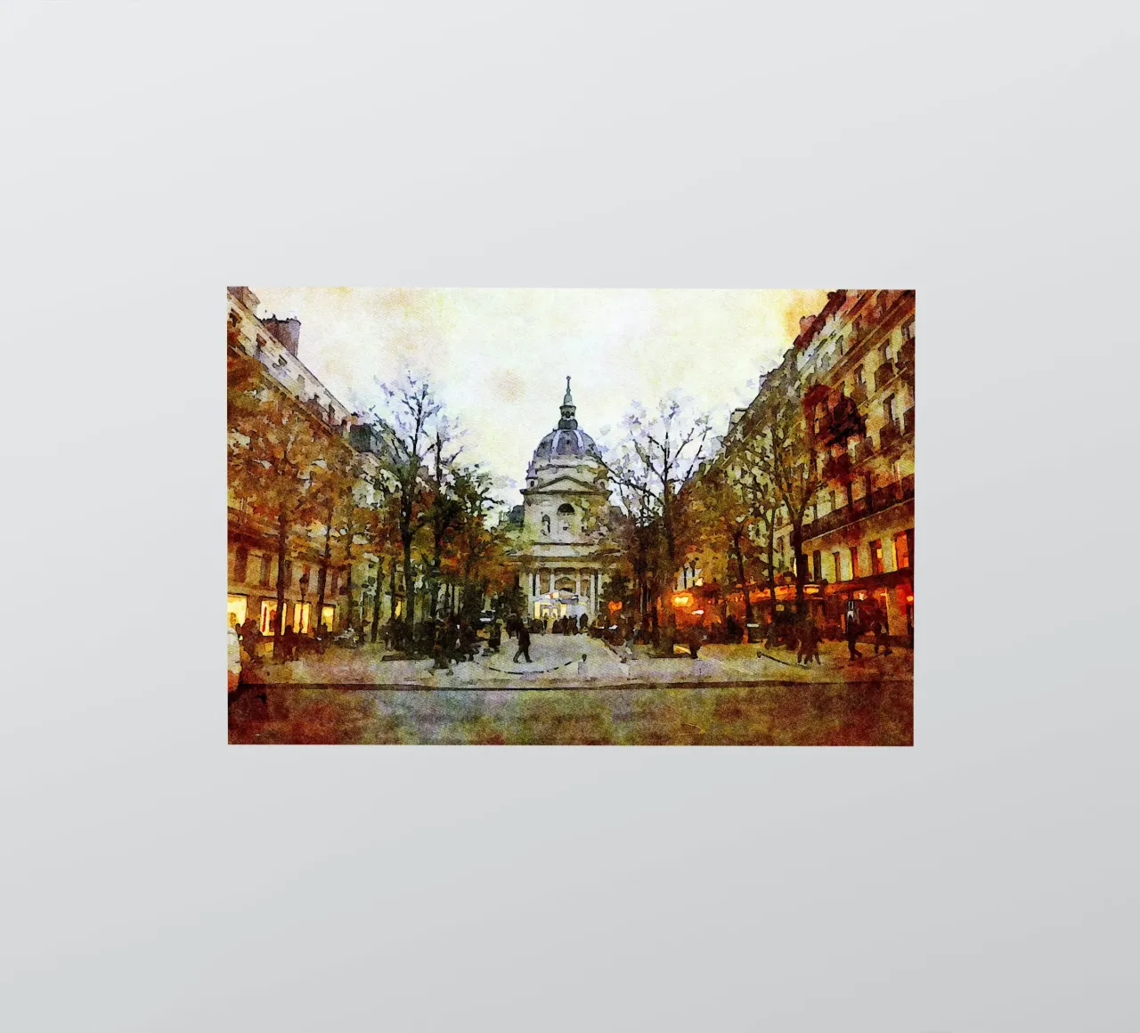 In Paris sticker by Massimo Frascogna
