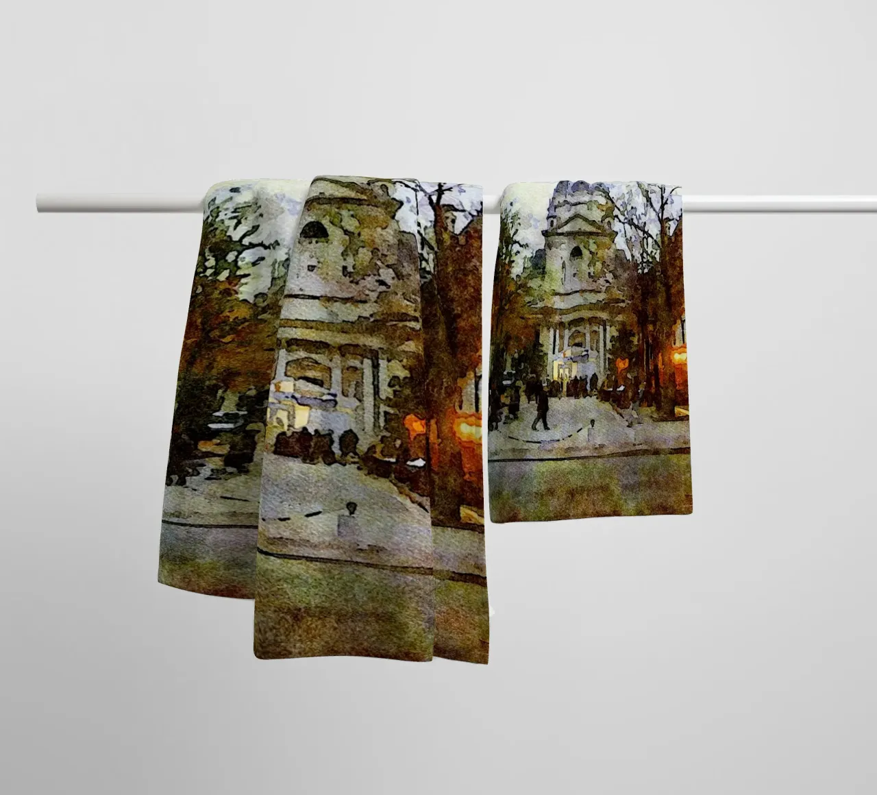 A Parigi asciugamano da bagno da Massimo Frascogna