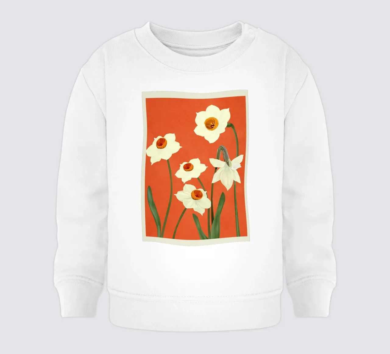 Beautiful Summer flowers IV sudadera de bebé de Nadjaa