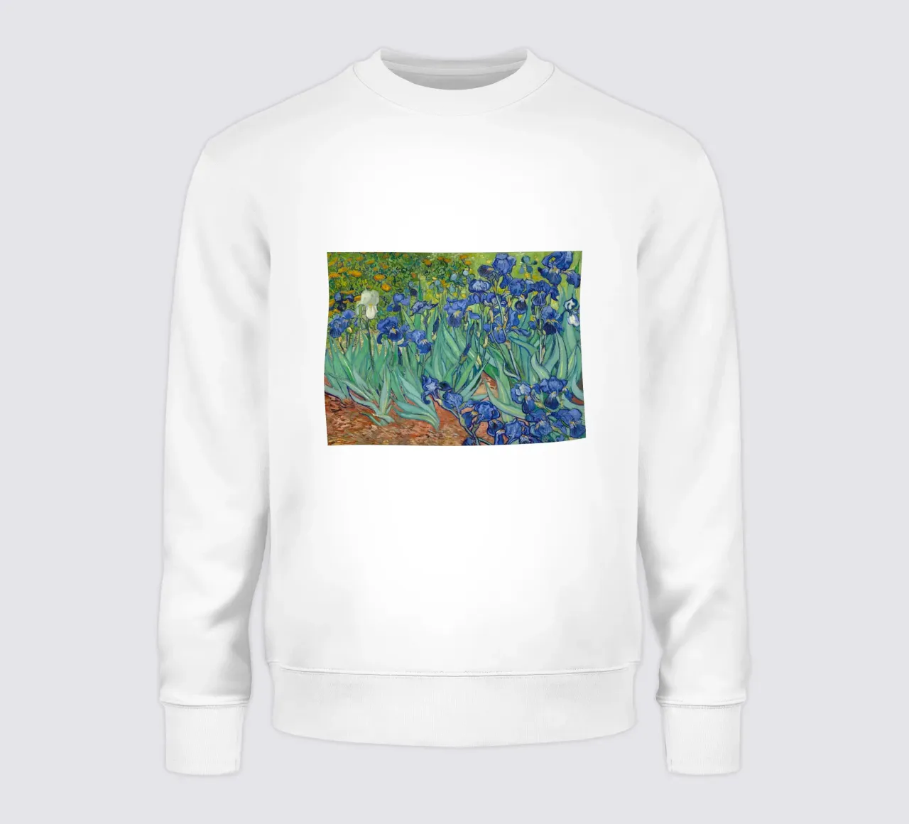 Iris di Vincent van Gogh felpa da 50 masterpieces
