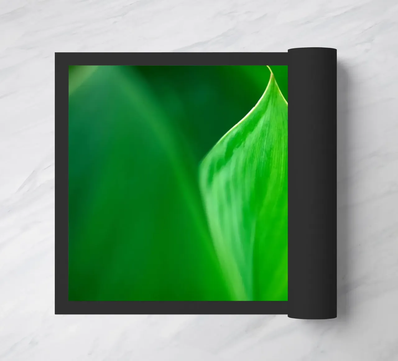 leaf green doormat by Earthly Visions