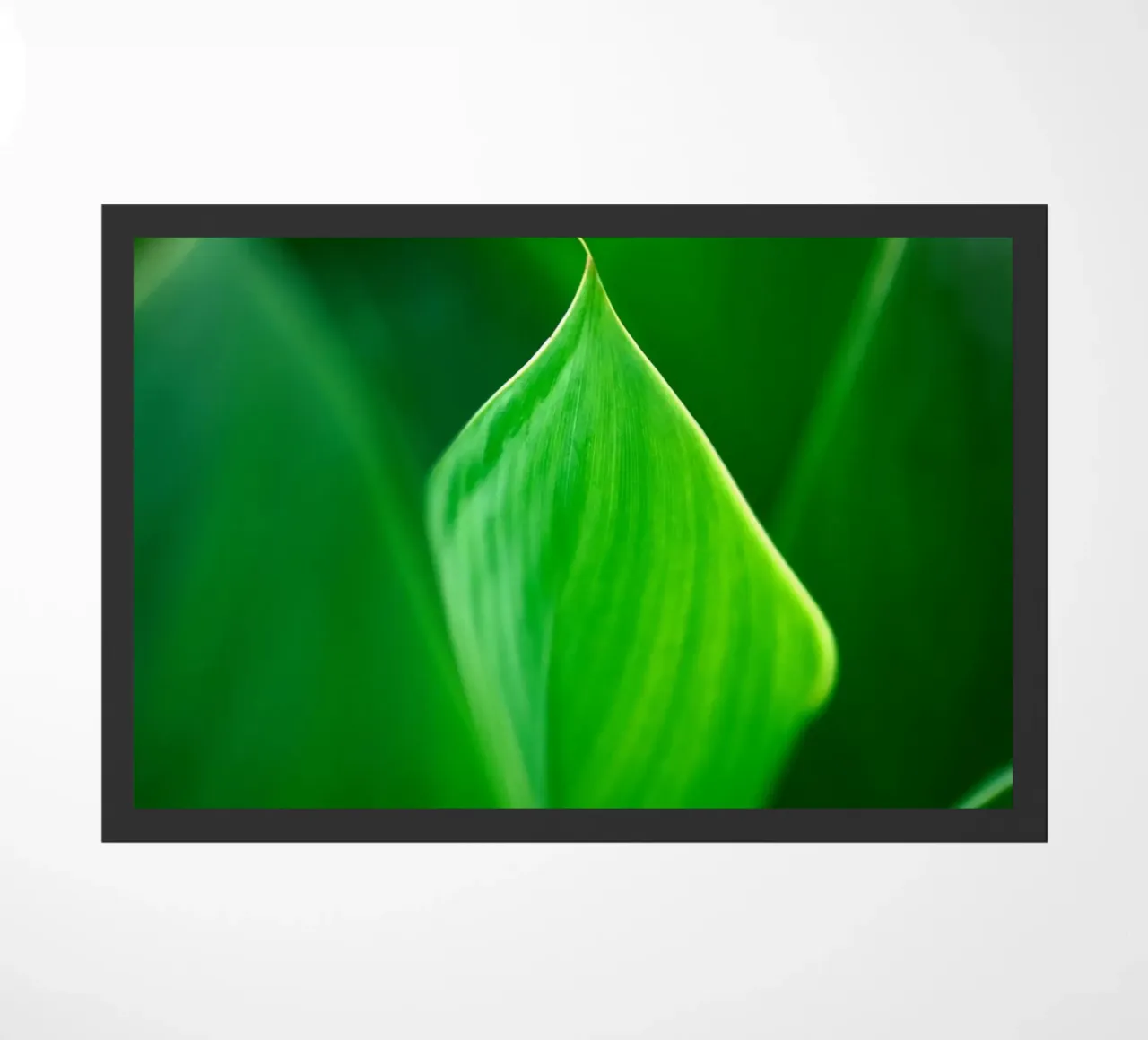 leaf green doormat by Earthly Visions