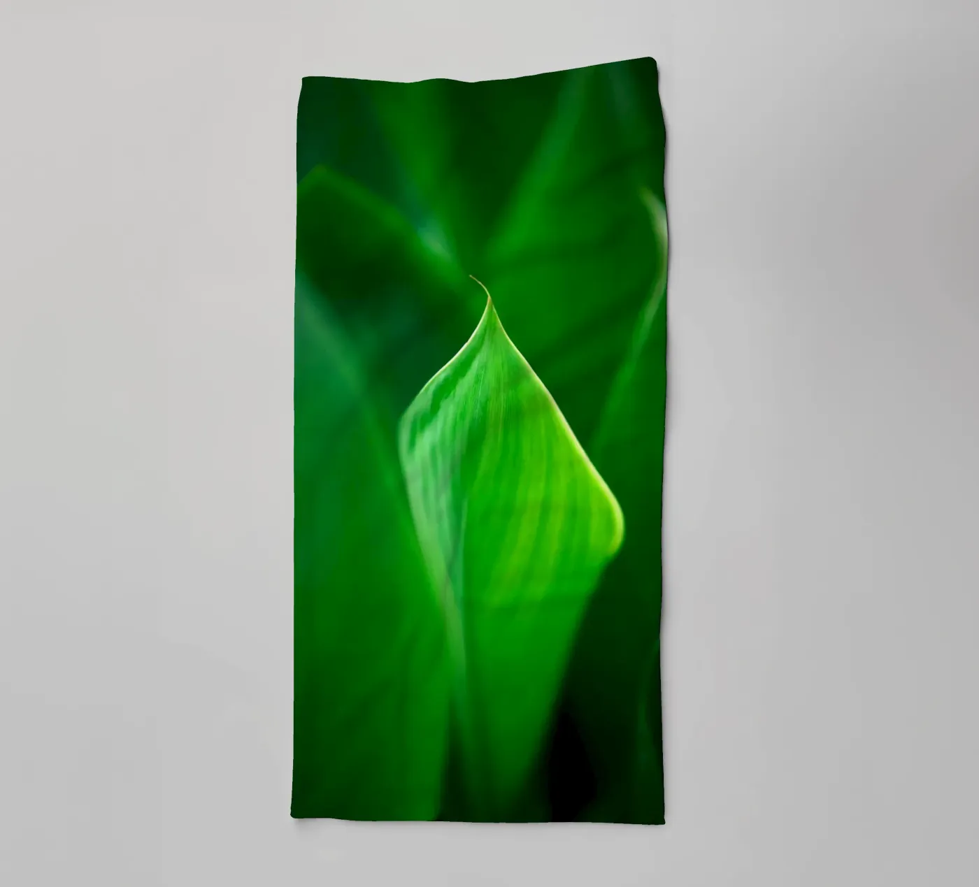 leaf green towel by Earthly Visions