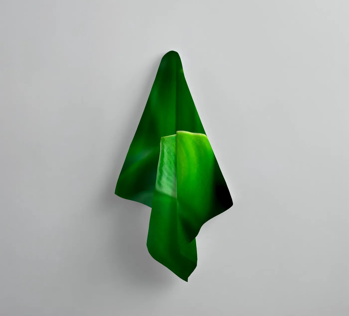 leaf green towel by Earthly Visions