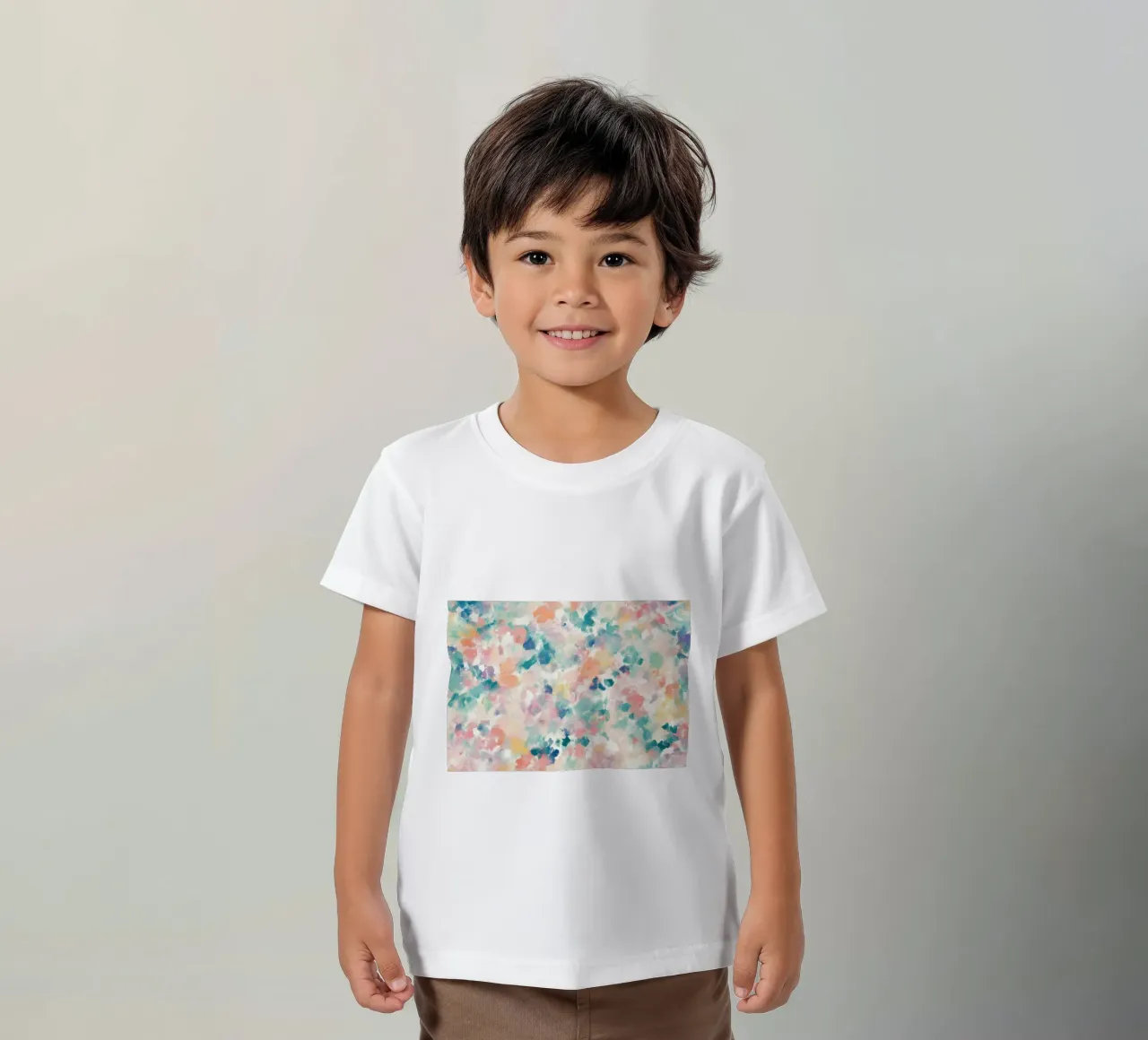 Sogno impressionista a pastello - Macchie astratte ad acquerello t-shirt bambini da vintagepod
