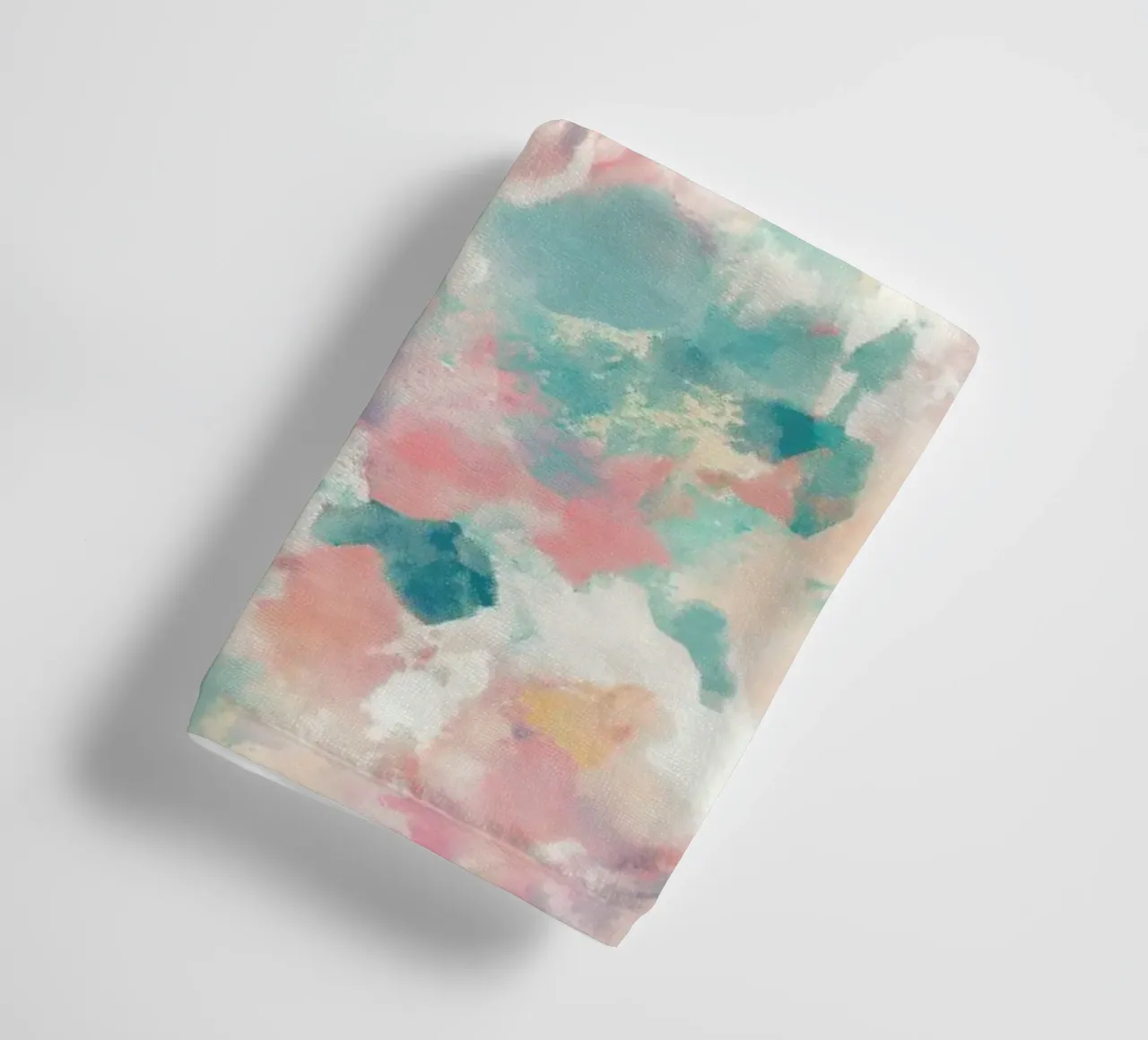 Sogno impressionista a pastello - Macchie astratte ad acquerello asciugamano da bagno da vintagepod