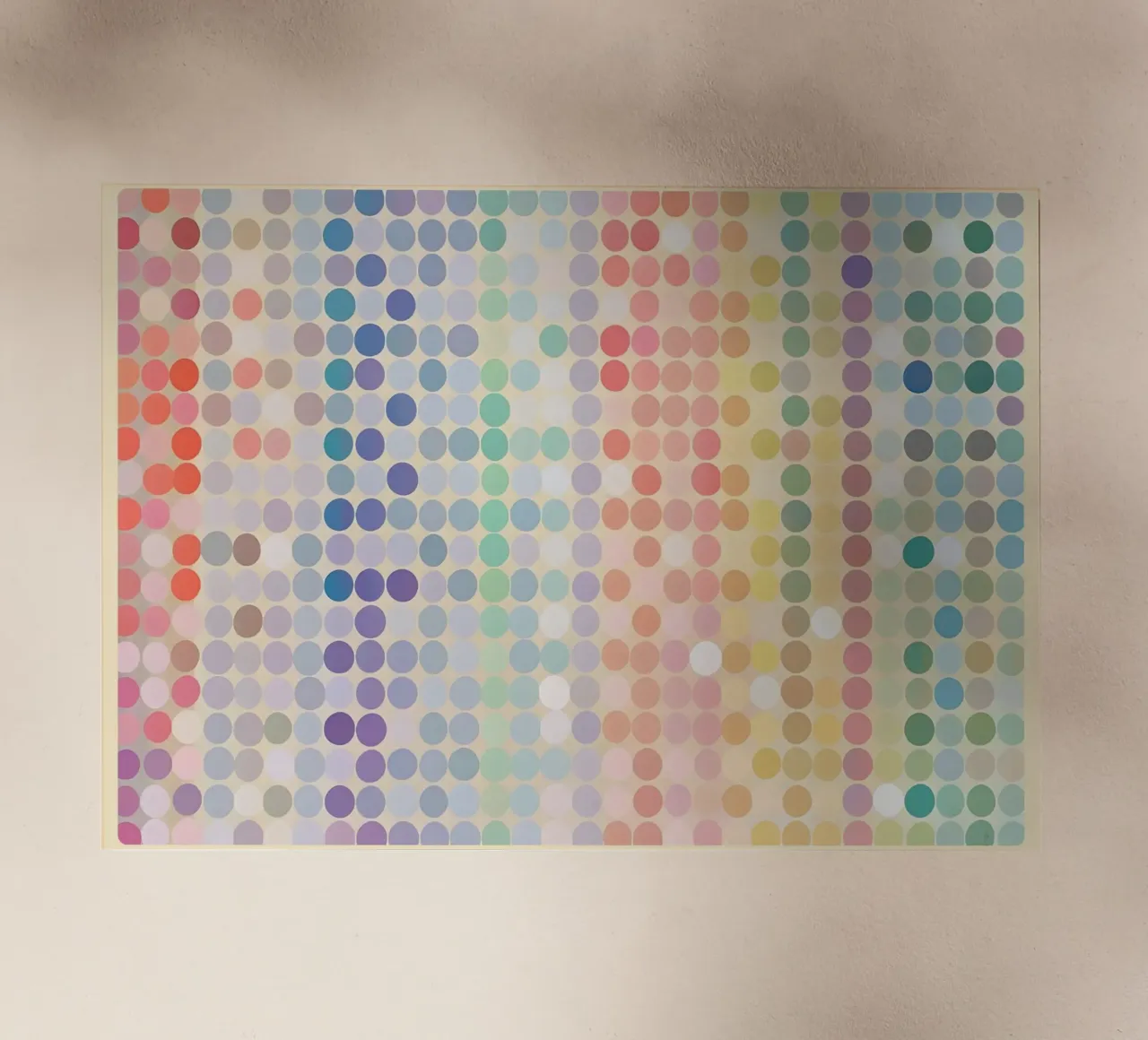 Gradiente arcobaleno Pixel Art - Modello a punti moderno pellicola backlit da vintagepod