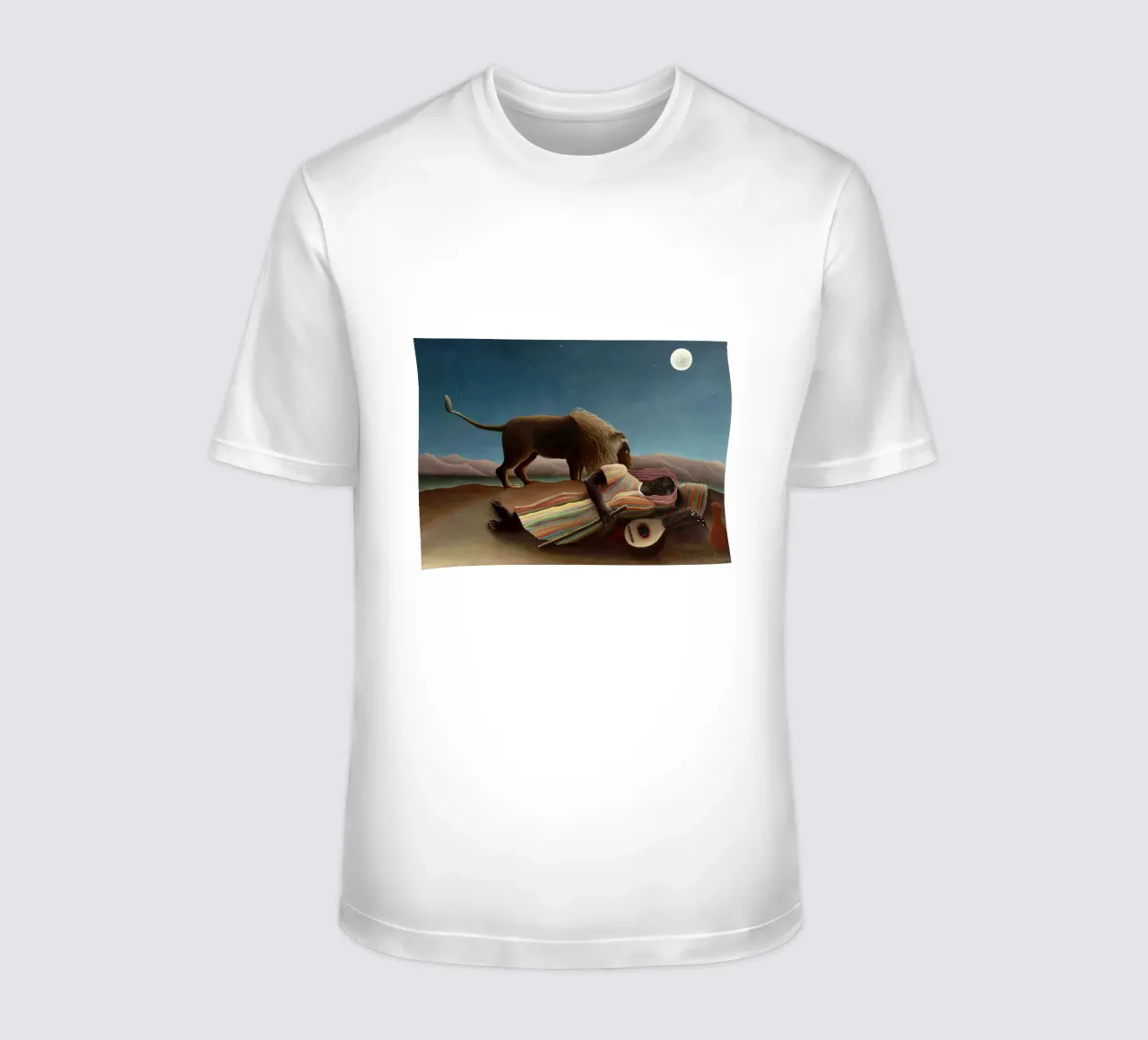 Henri Rousseau La gitana dormida t-shirt da 50 masterpieces