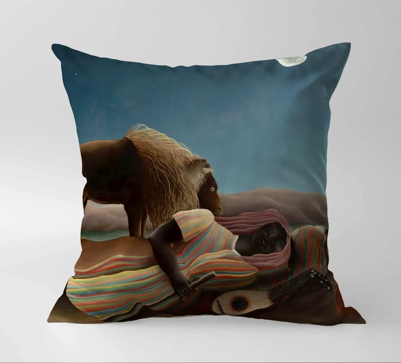 Henri Rousseau La gitana dormida cuscino da 50 masterpieces