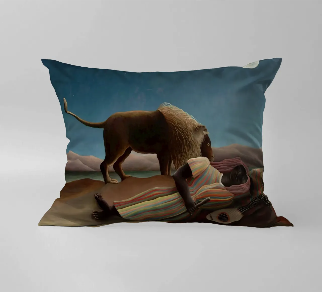 Henri Rousseau La gitana dormida cuscino da 50 masterpieces