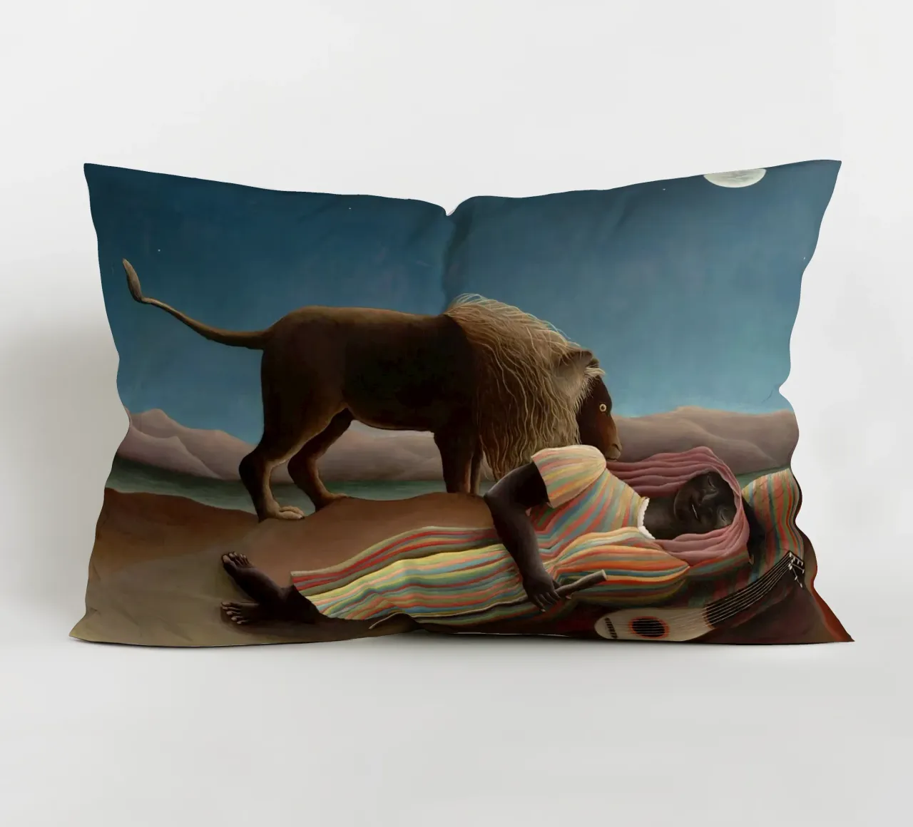 Henri Rousseau La gitana dormida cuscino da 50 masterpieces