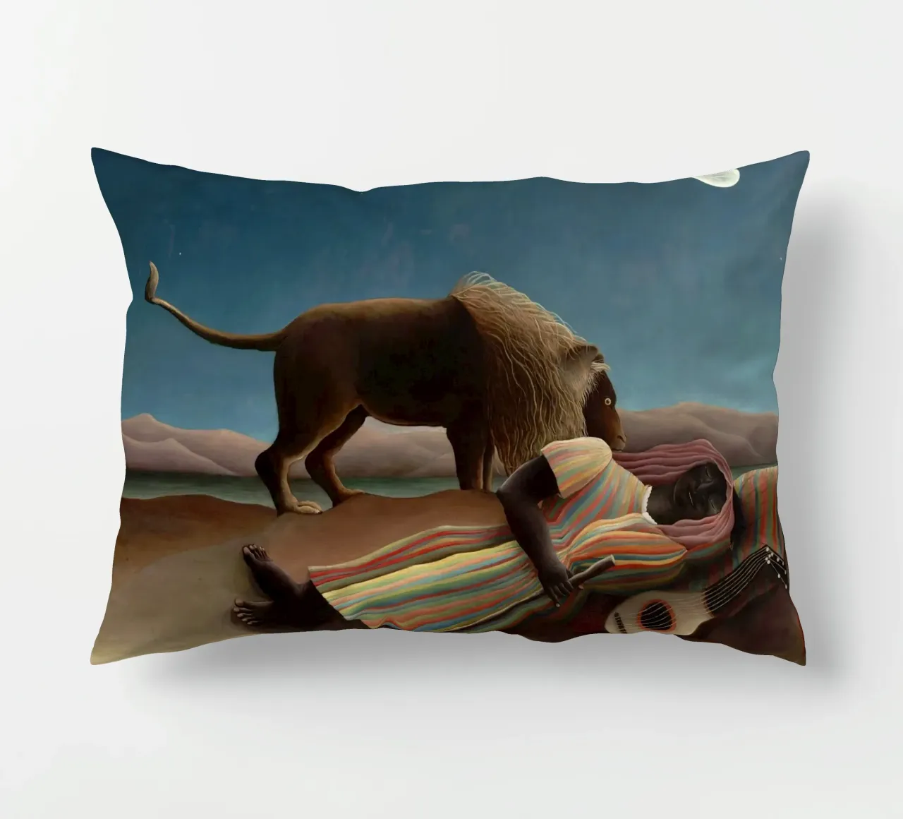 Henri Rousseau La gitana dormida cuscino da 50 masterpieces