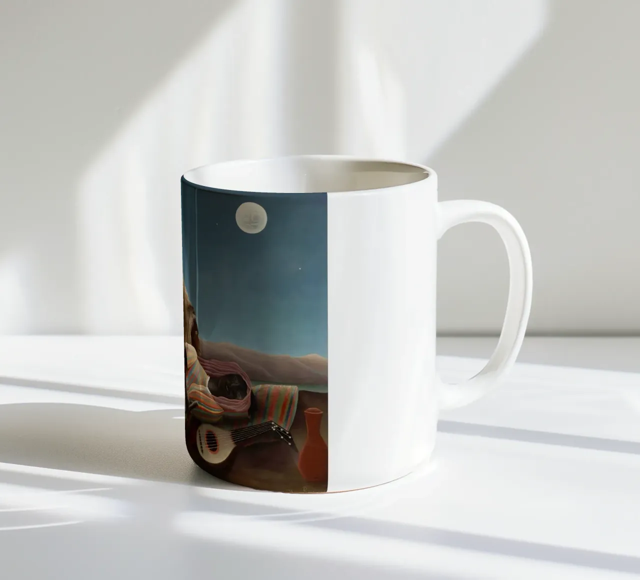Henri Rousseau La gitana dormida tazza in ceramica da 50 masterpieces