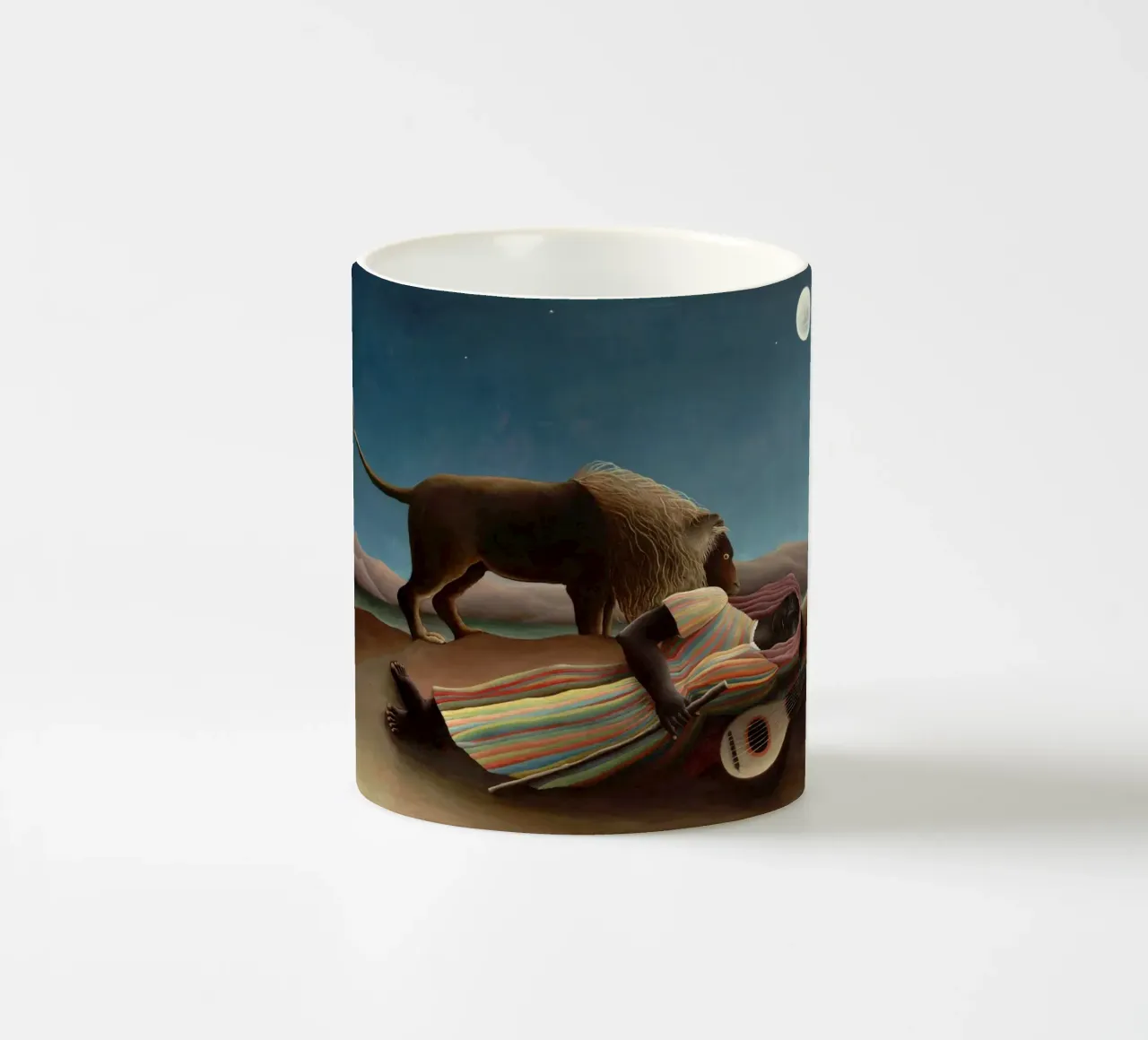 Henri Rousseau La gitana dormida tazza in ceramica da 50 masterpieces