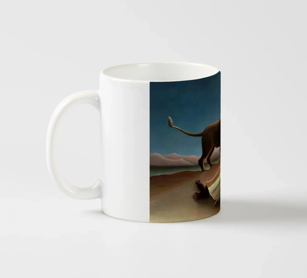 Henri Rousseau La gitana dormida tazza in ceramica da 50 masterpieces