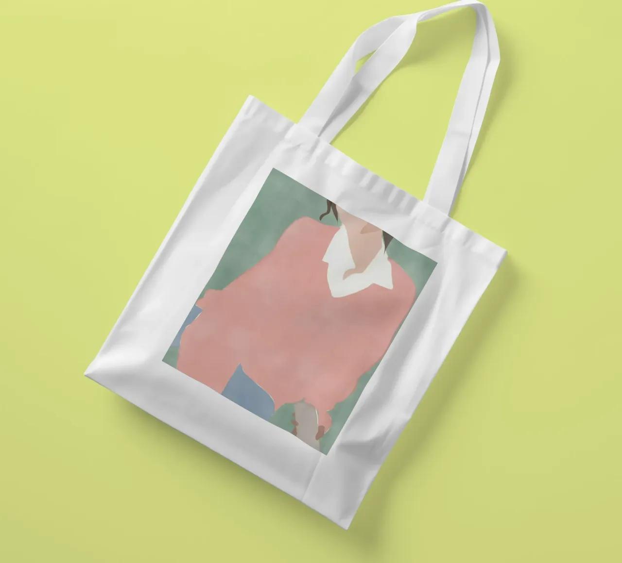 Fashion figure 07 tote bag by Little Dean