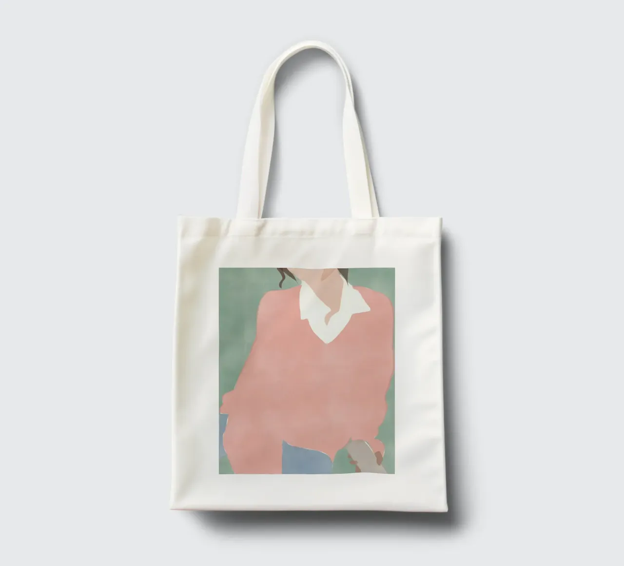 Fashion figure 07 tote bag by Little Dean