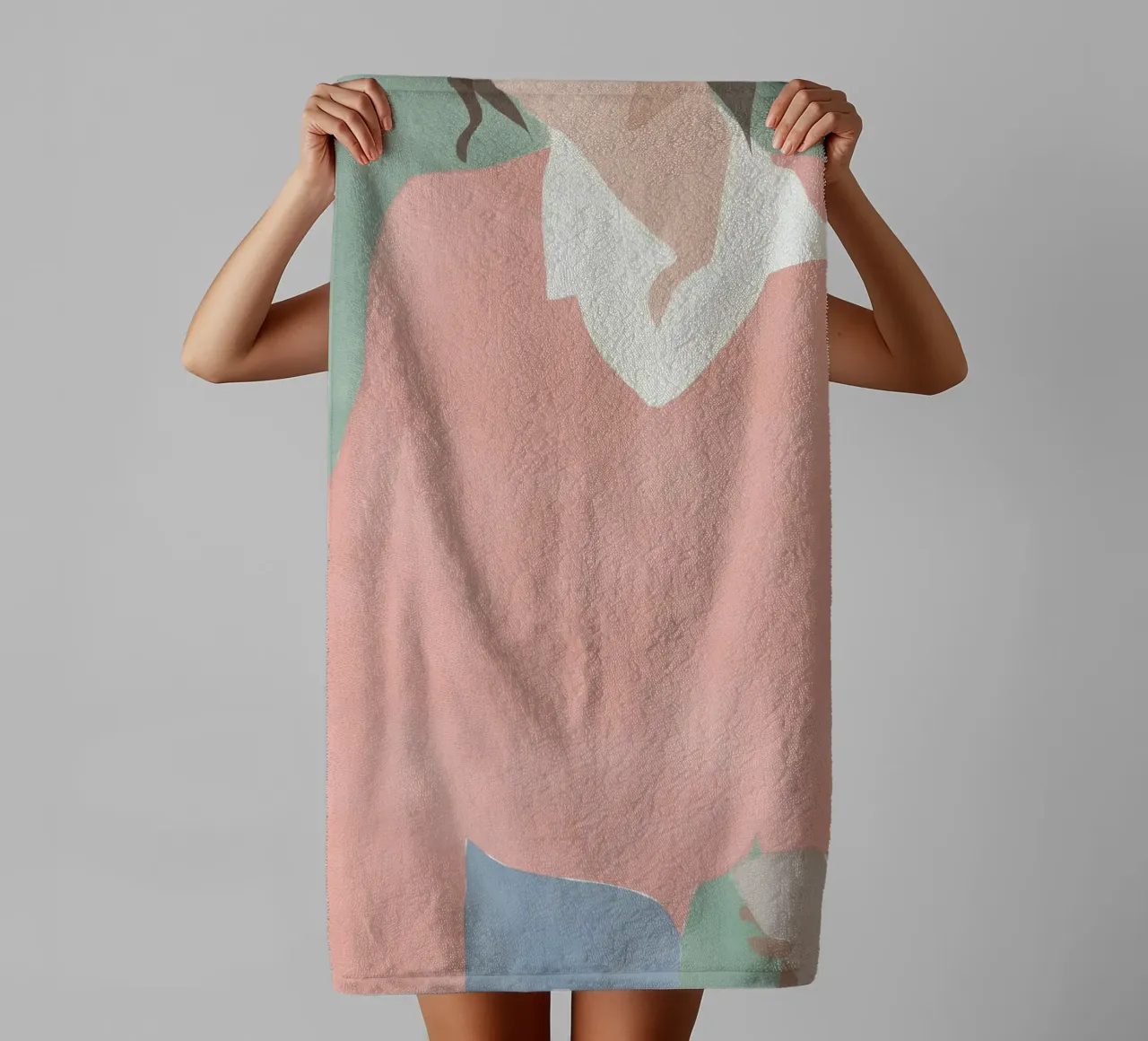 Fashion figure 07 towel by Little Dean