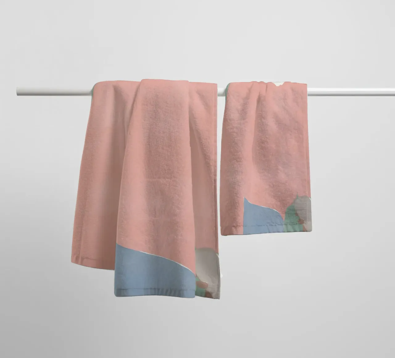 Fashion figure 07 towel by Little Dean
