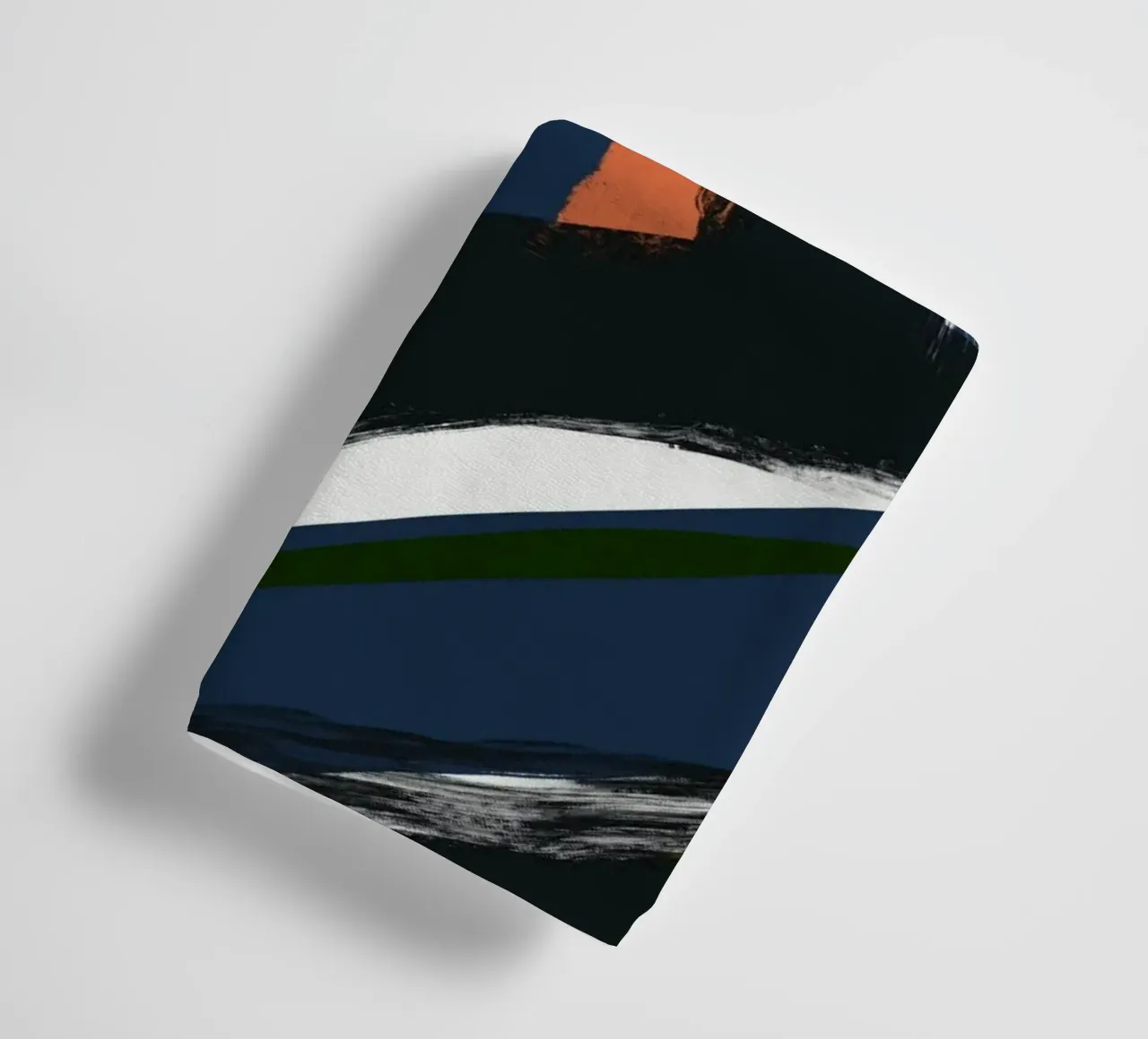 Nude abstract maximalist 04 towel by Little Dean