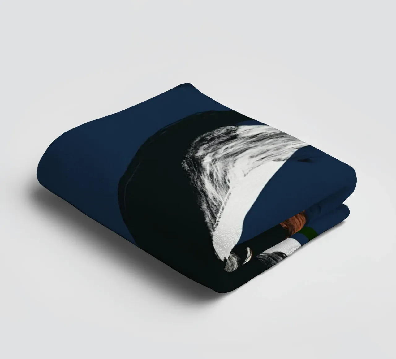 Nude abstract maximalist 04 towel by Little Dean