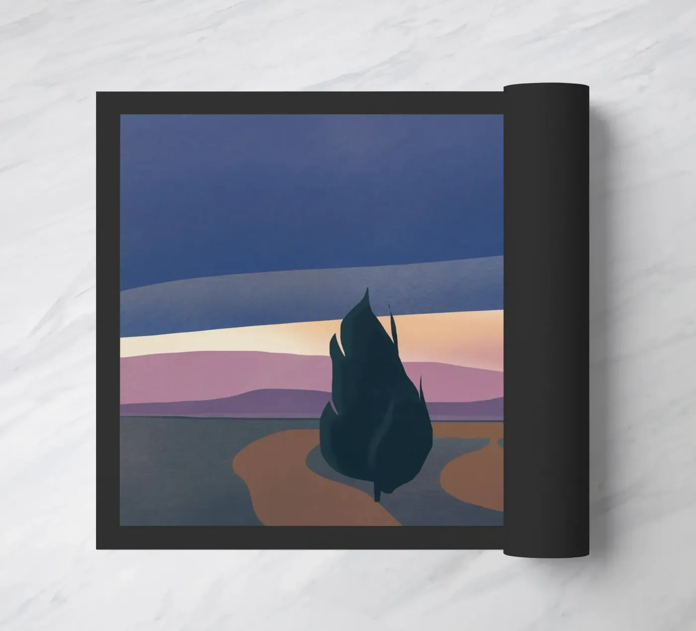 Tempesta serale zerbino da Little Dean