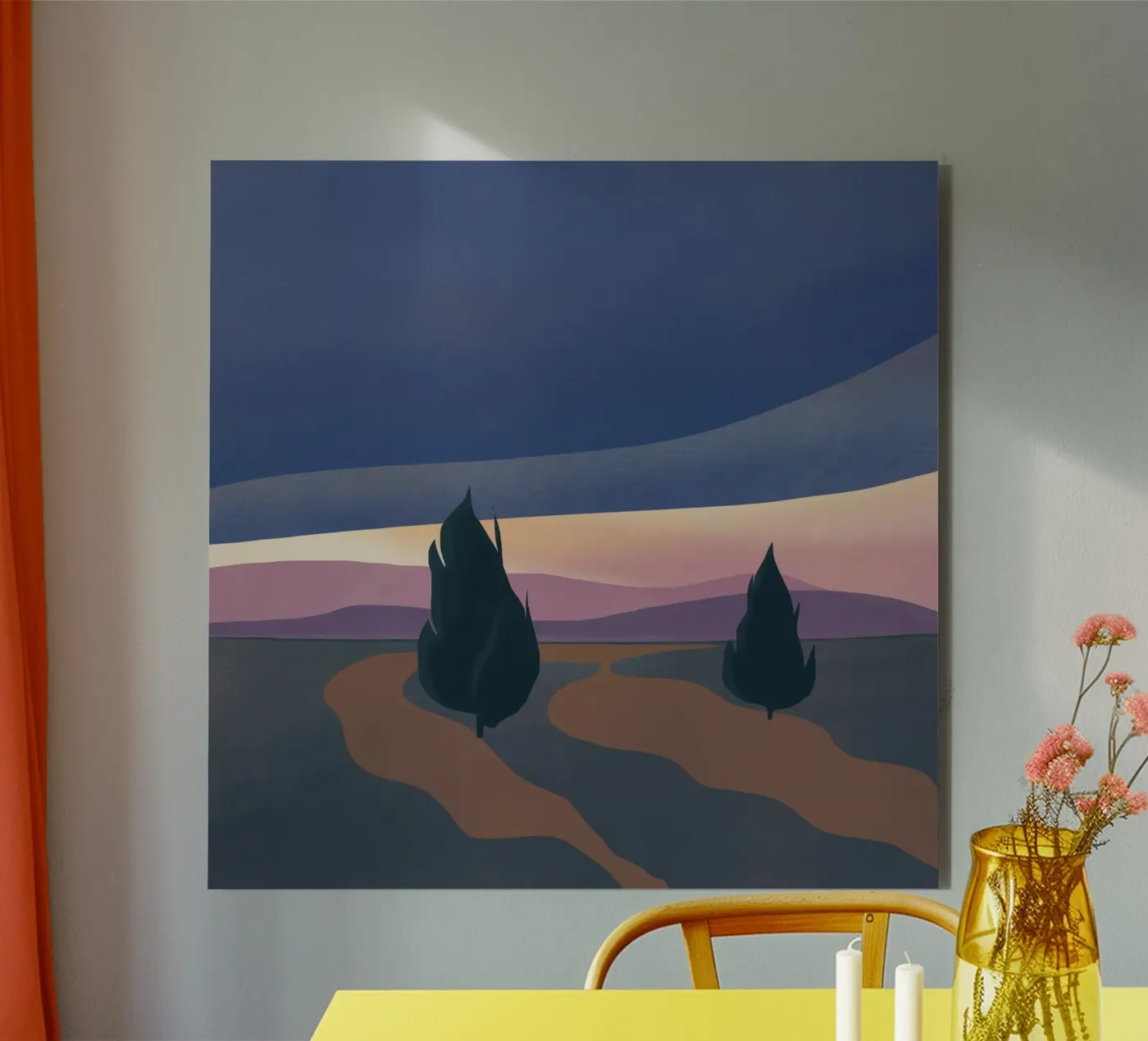 Evening storm forex plate by Little Dean