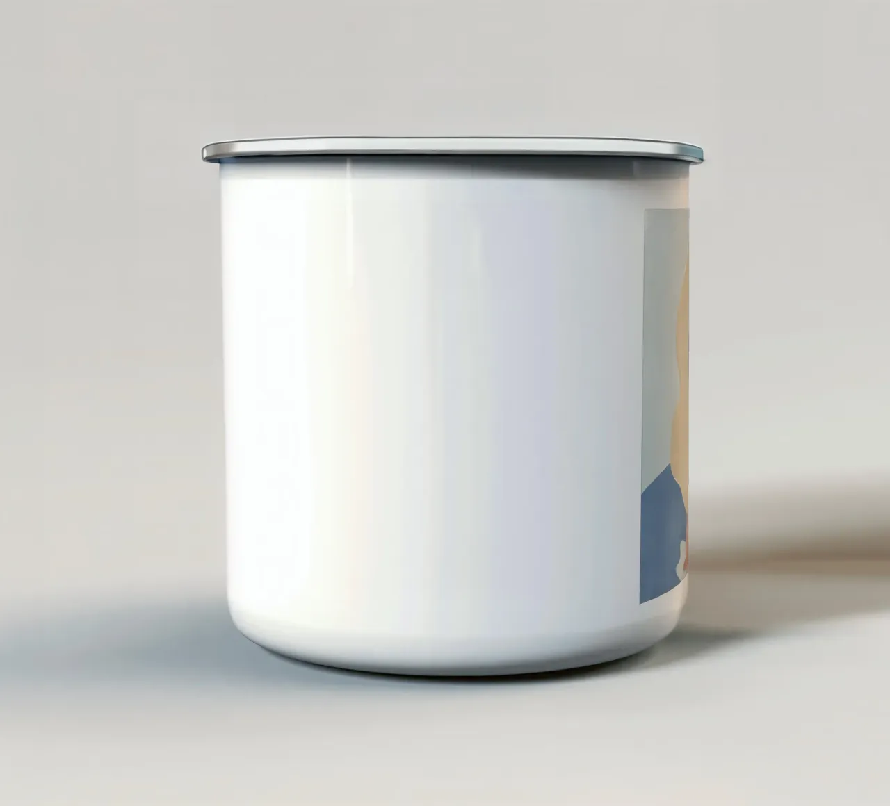 Moda figura 08 tazza in smalto da Little Dean