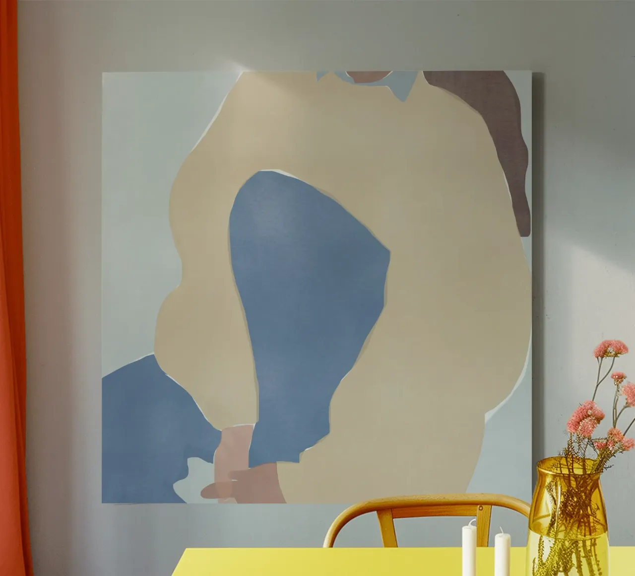 Fashion figure 08 canvas by Little Dean