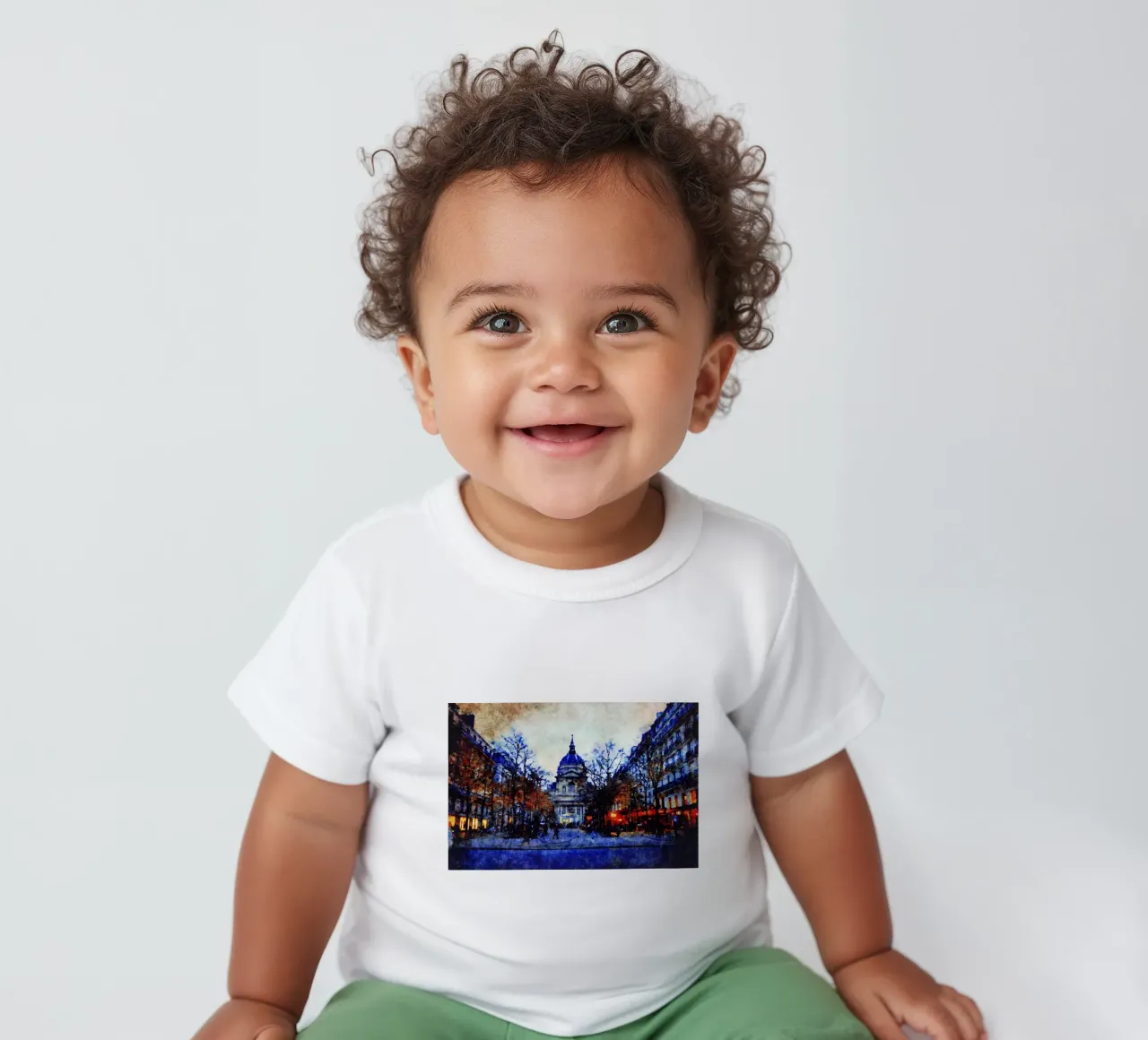 In Paris Baby T-Shirt von Massimo Frascogna