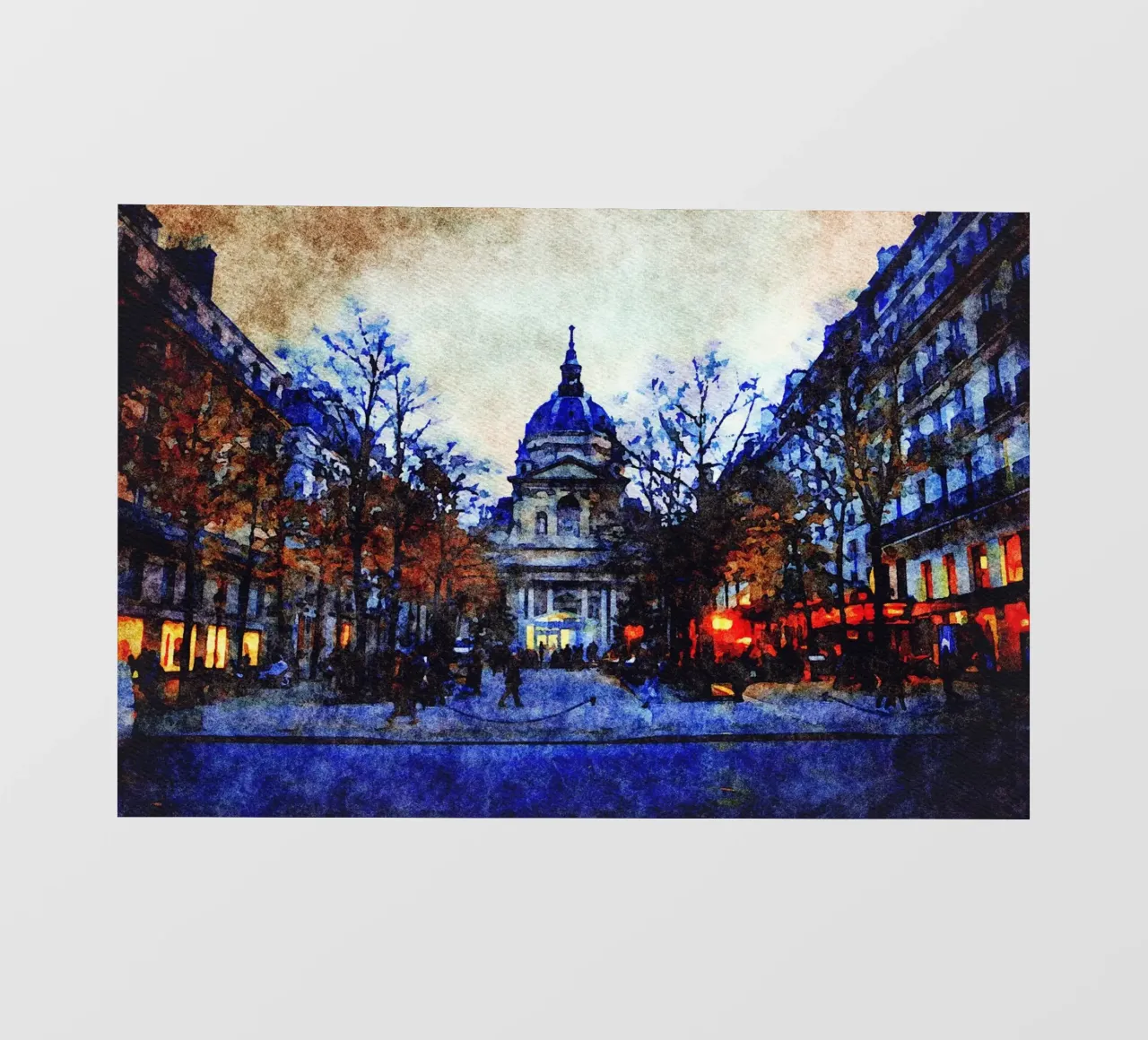 A Parigi pellicola backlit da Massimo Frascogna