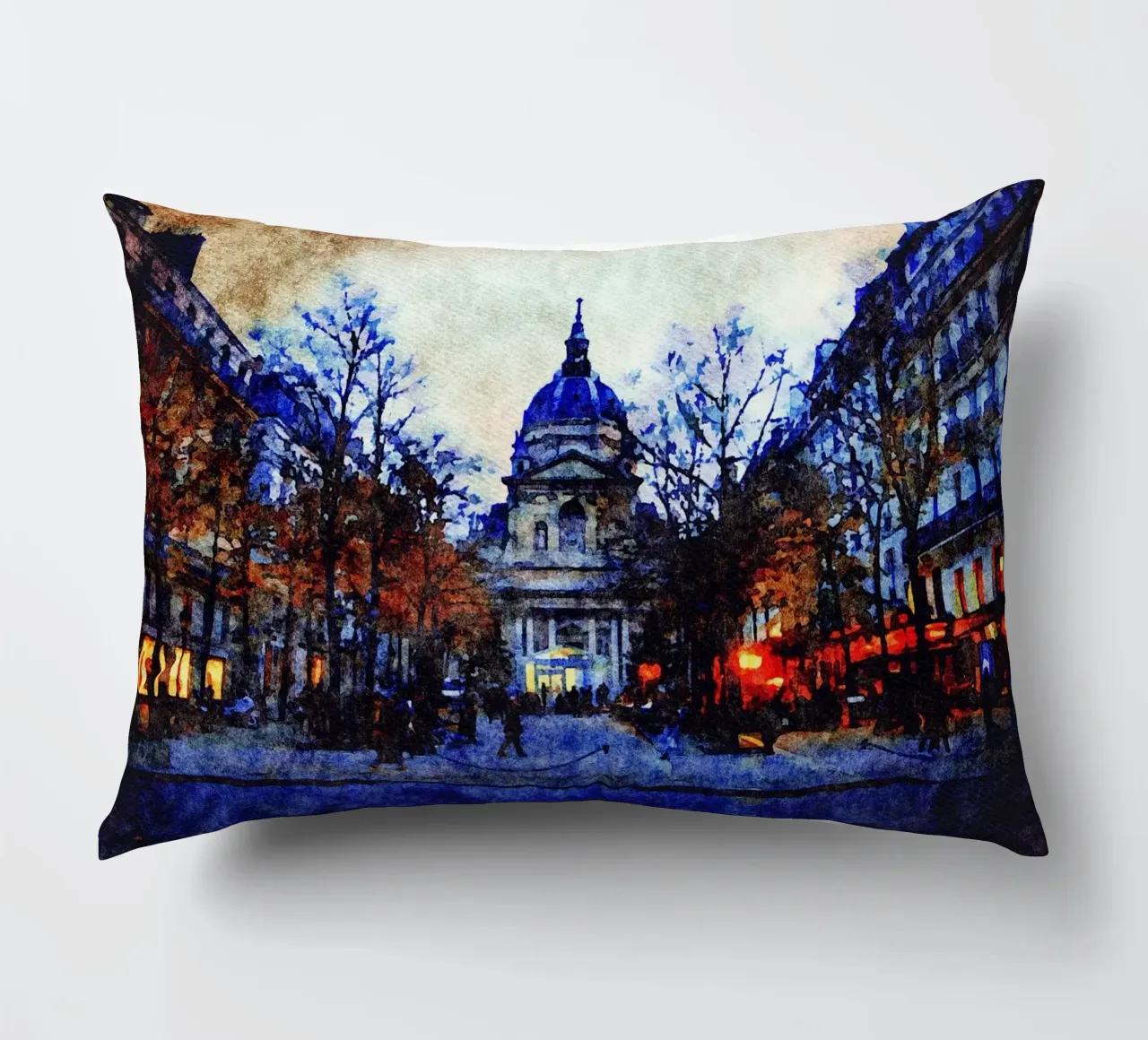 A Parigi cuscino da Massimo Frascogna