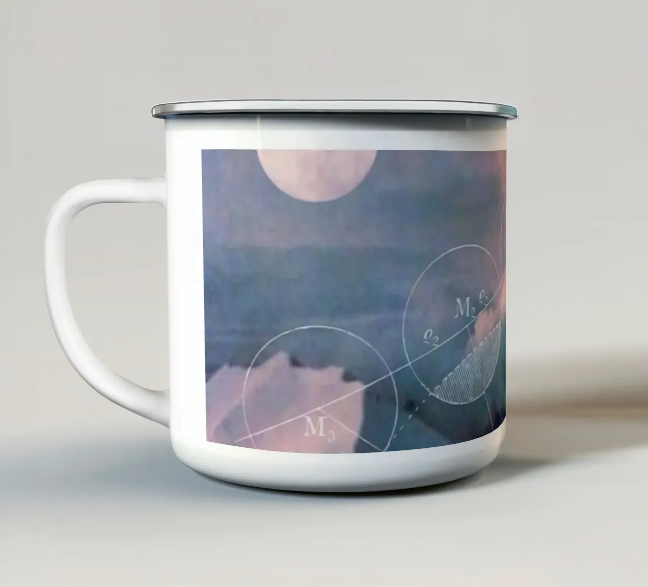 Becoming (A Butterfly) tazza in smalto da MsGonzalez
