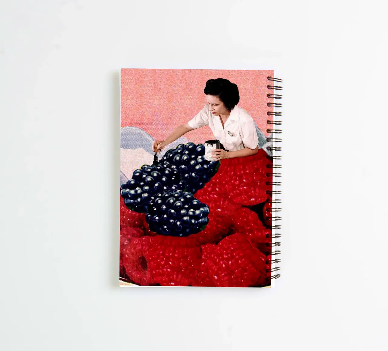 Berry-gate spiral notebook by MsGonzalez