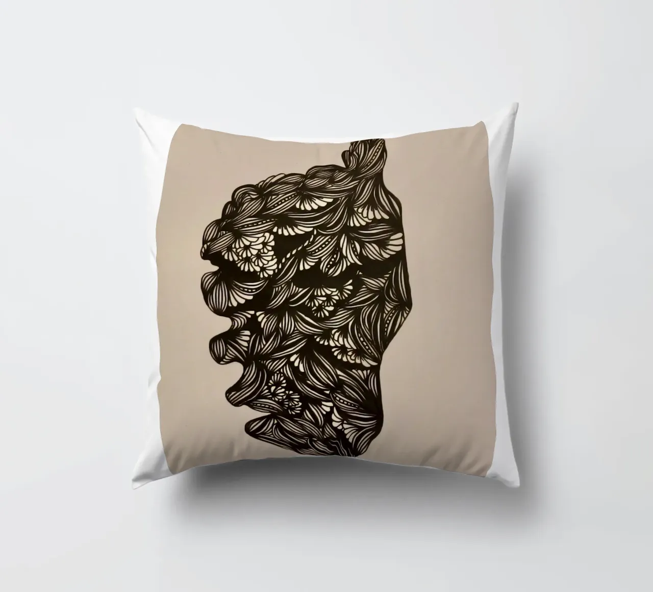 la corse autrement decorative cushion by L'Atelier des merveilles